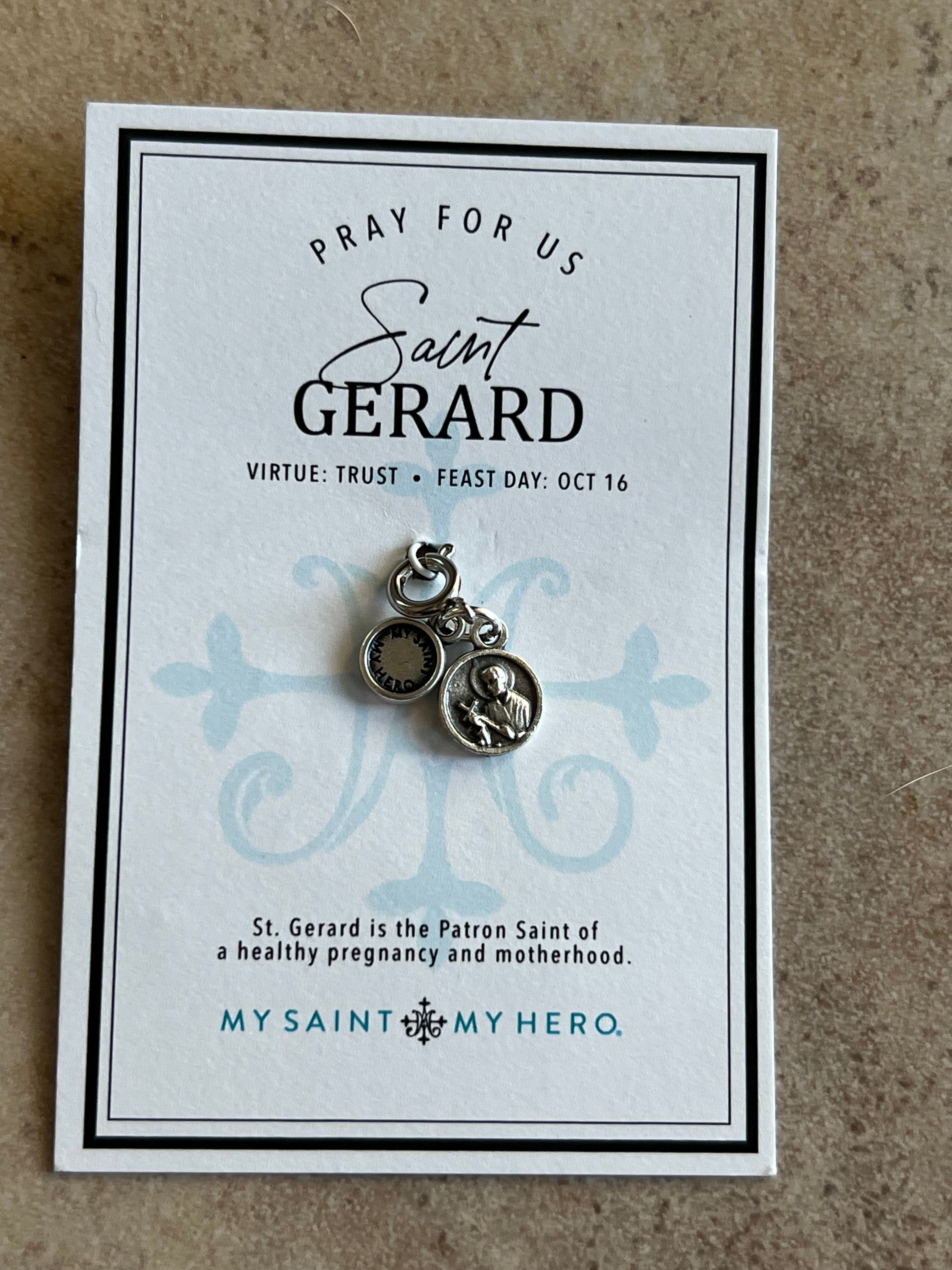 Saint Gerard Medal Charm