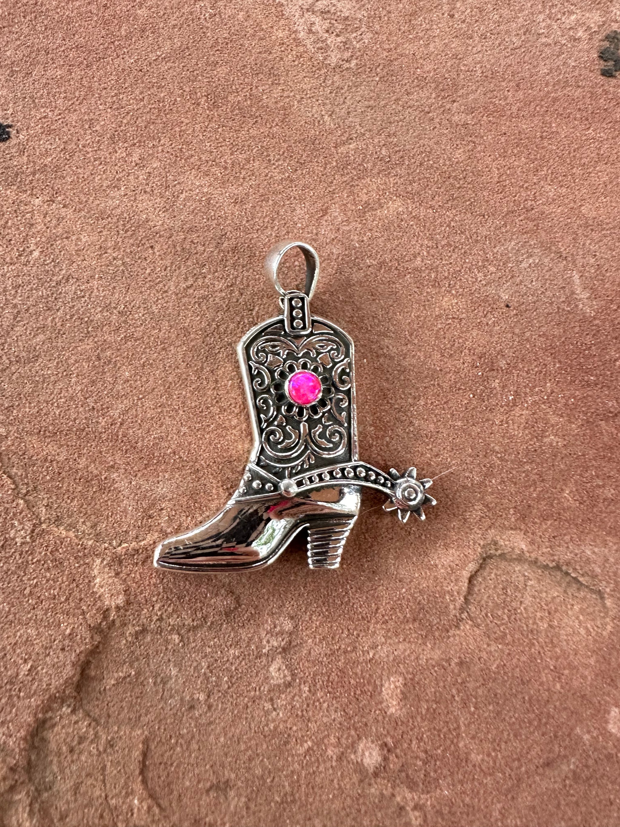Vondels opal pink diamond boot main image 1