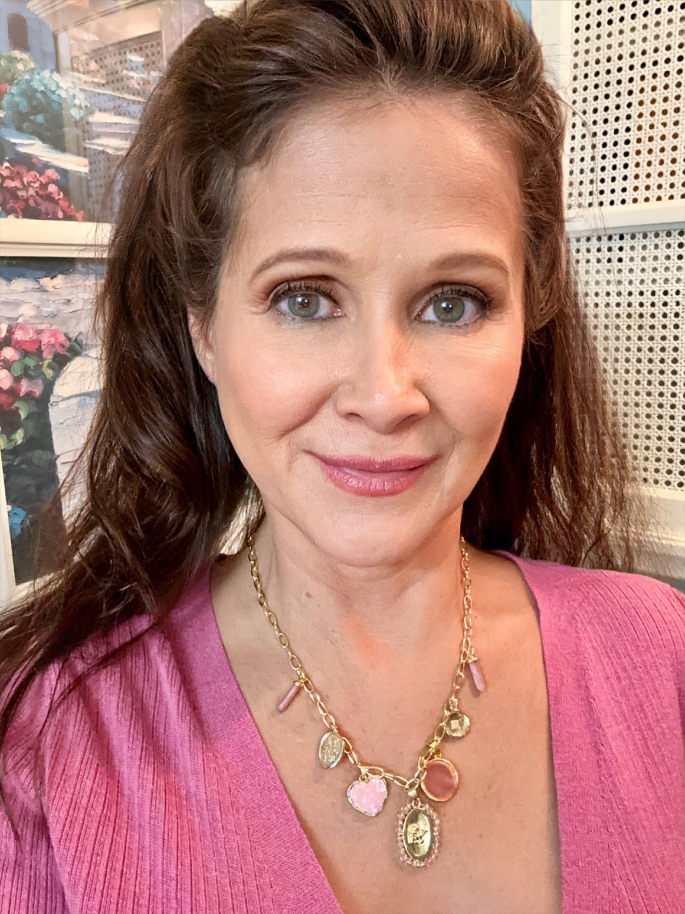 Pretty in Pink Charm Necklace