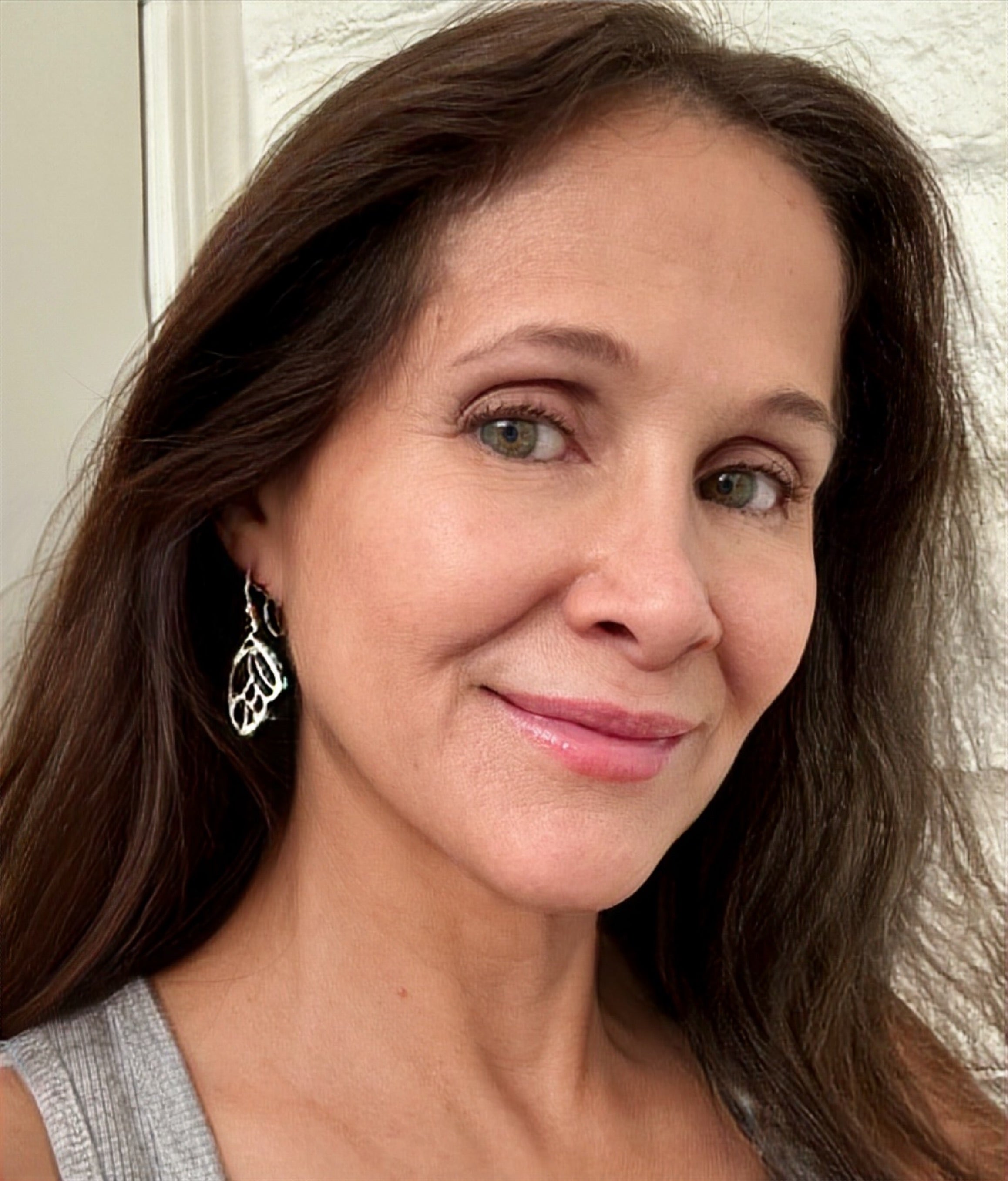 Small Butterfly Wing Earrings ON Hook