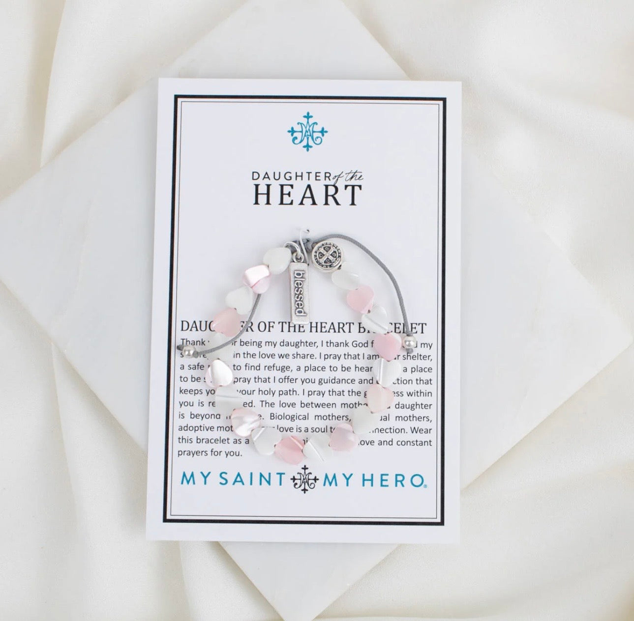 Daughter Of The Heart Blessed Bracelet