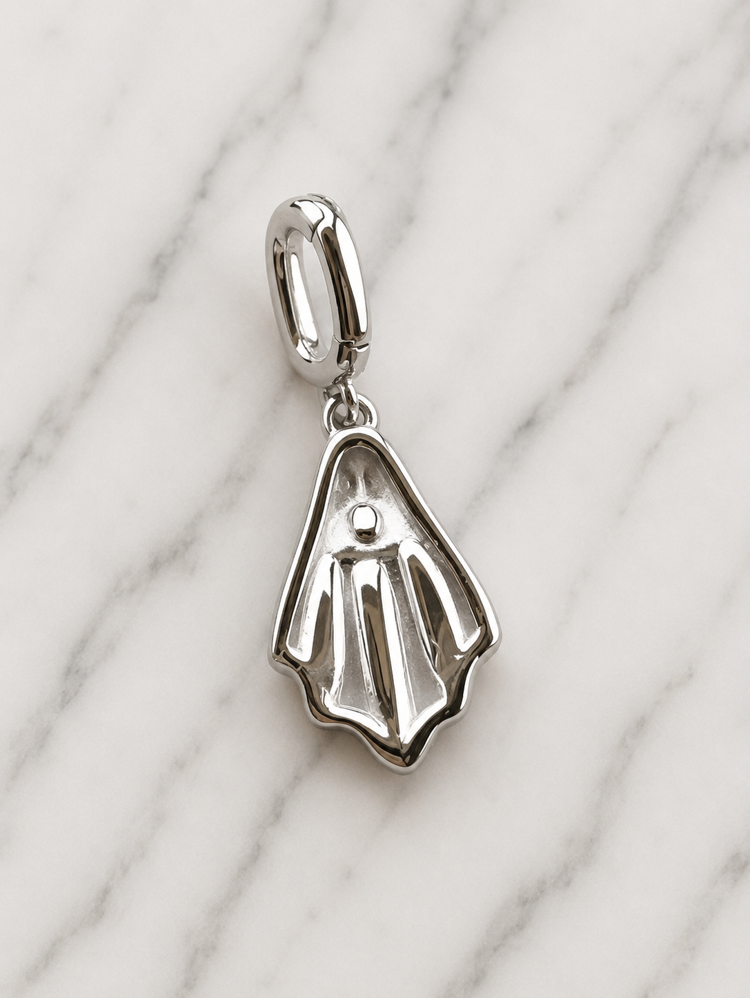 Sterling Silver Ghost Charm