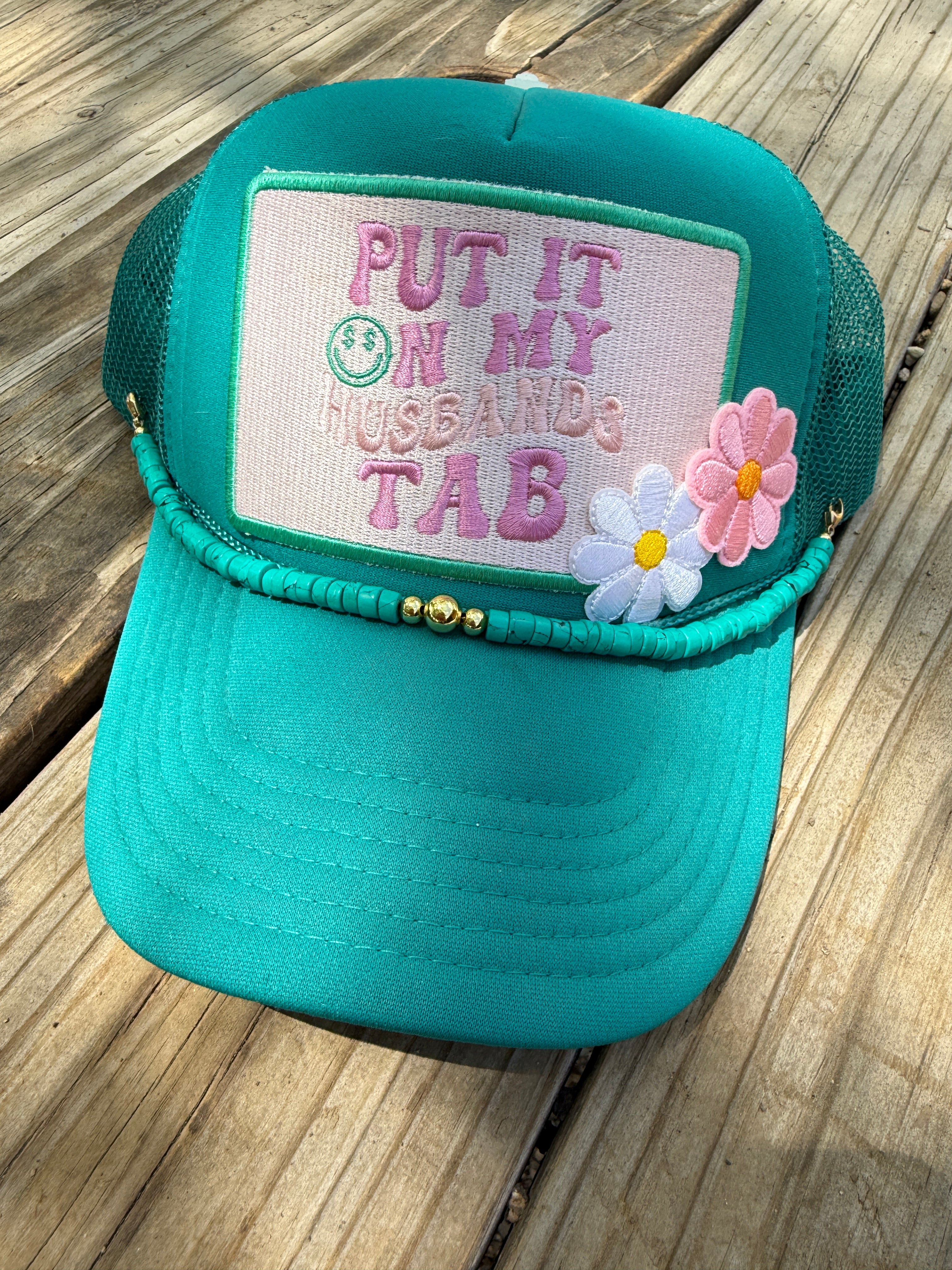 “The Golden Collection” Handmade Turquoise Hat Band