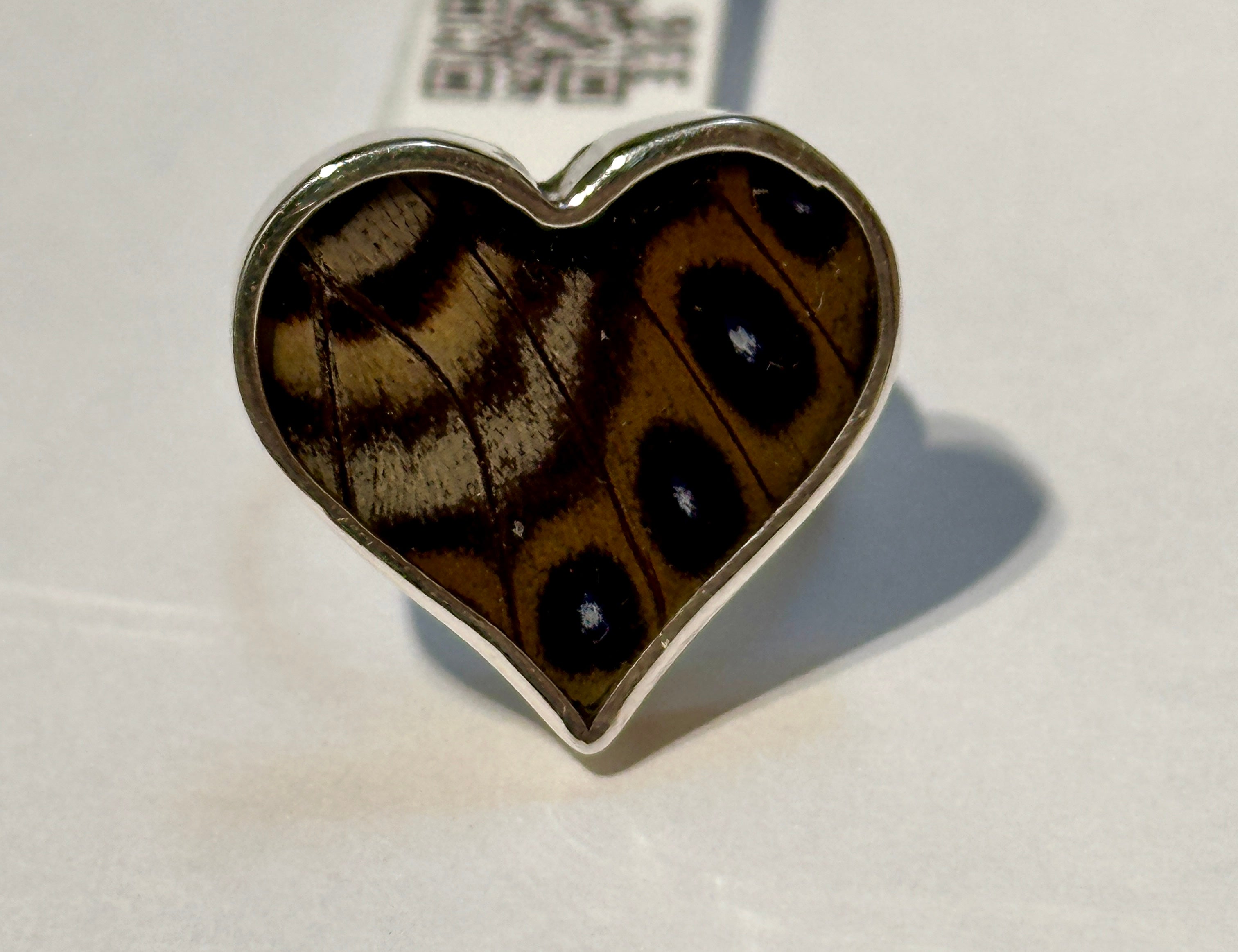 Mythical Butterfly Adjustable Sterling Silver Ring