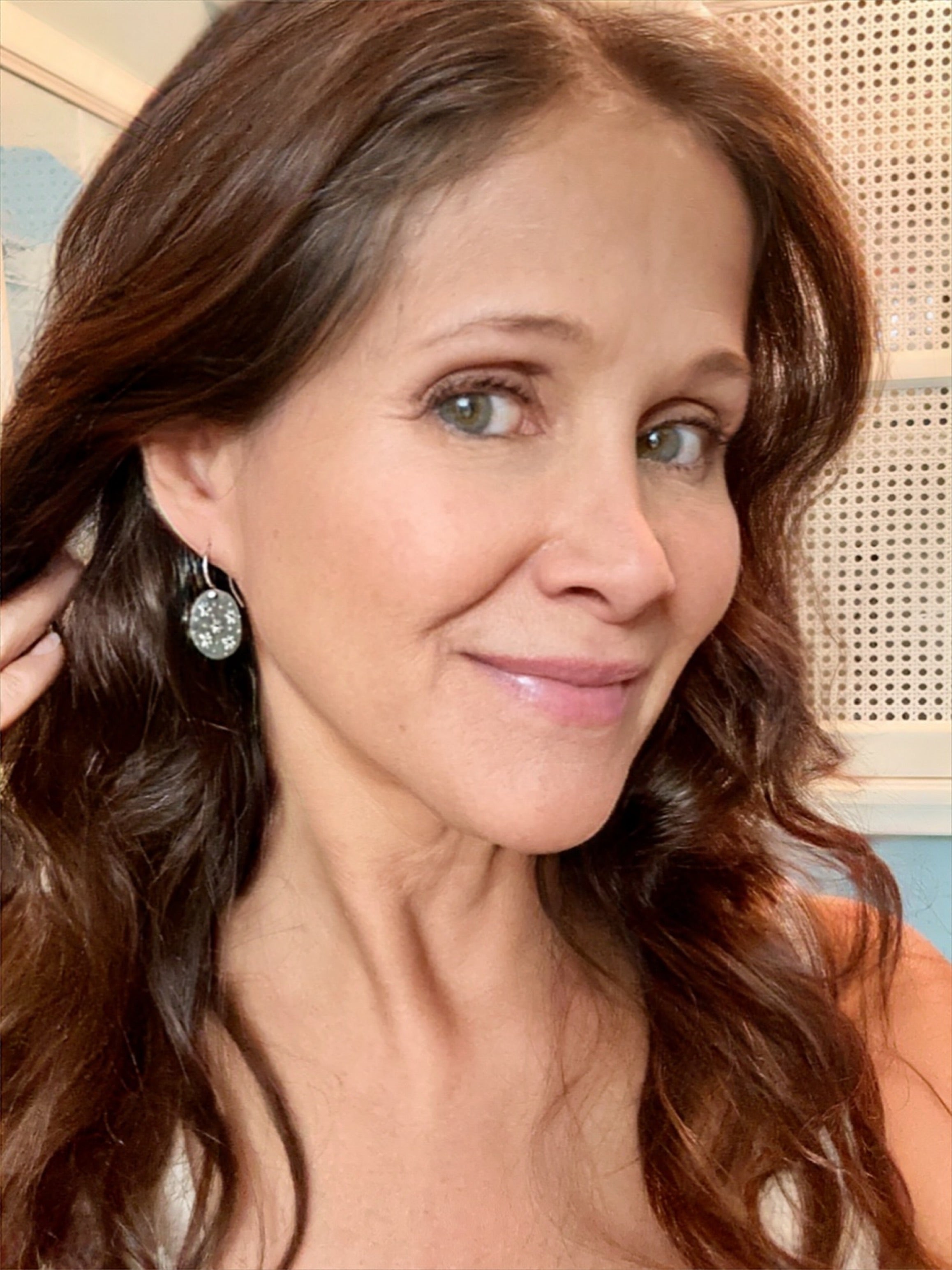 Night Sky Sterling Silver Earrings