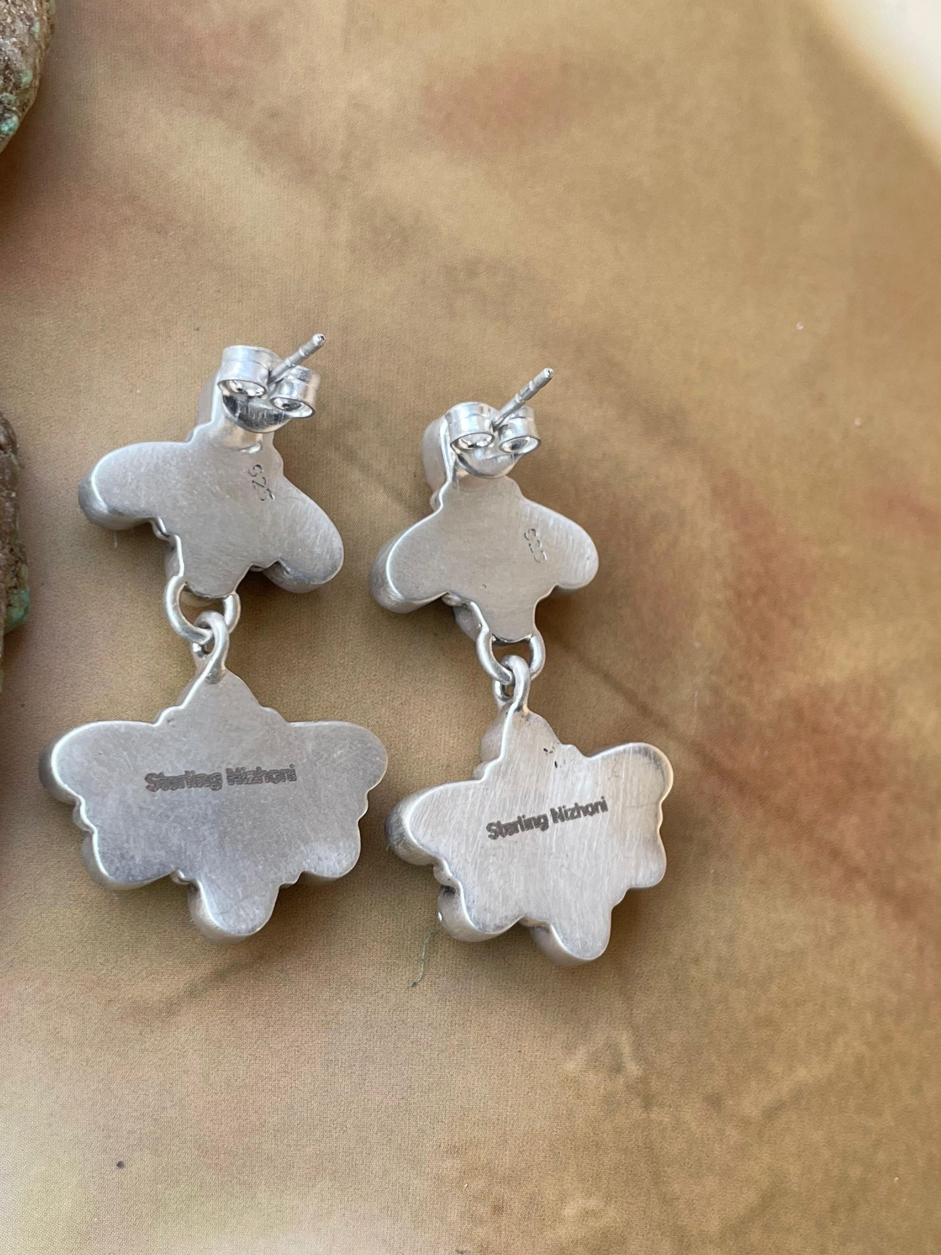 Handmade Sterling Silver Dangle Earring