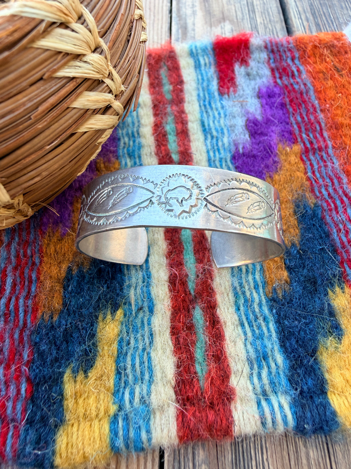 Handcrafted Sterling Silver Baby Cuff Bracelet