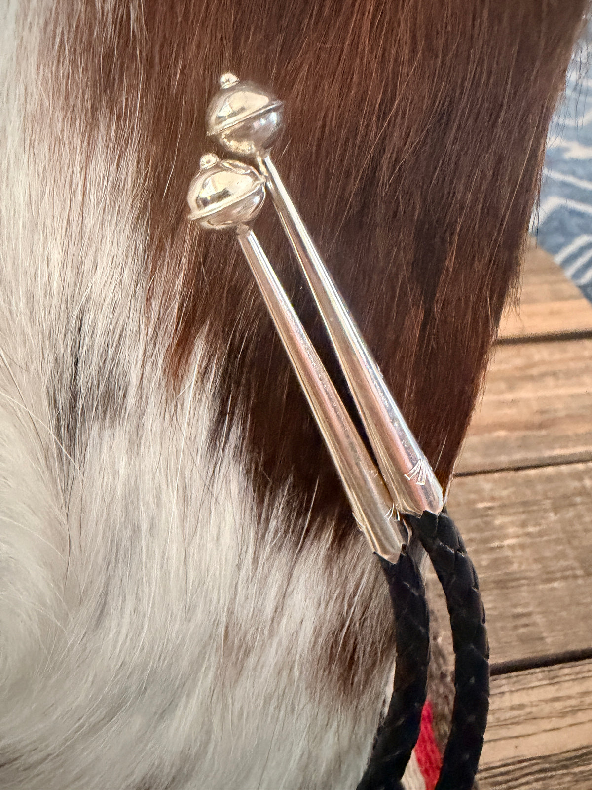 Handcrafted Sterling Silver & Purple Spiny Oyster Bolo Tie