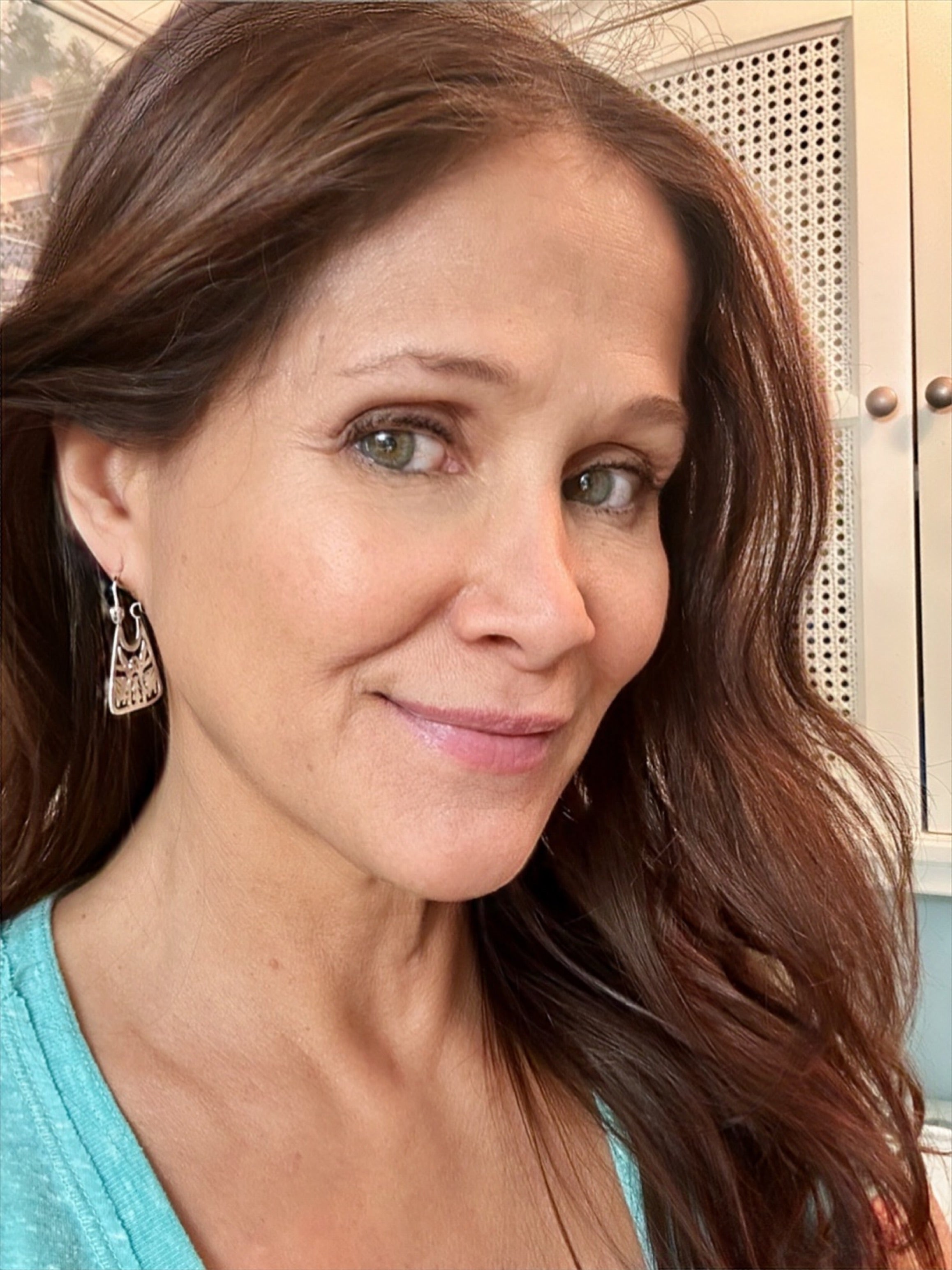 Tree of Life Bib Sterling Silver Earrings