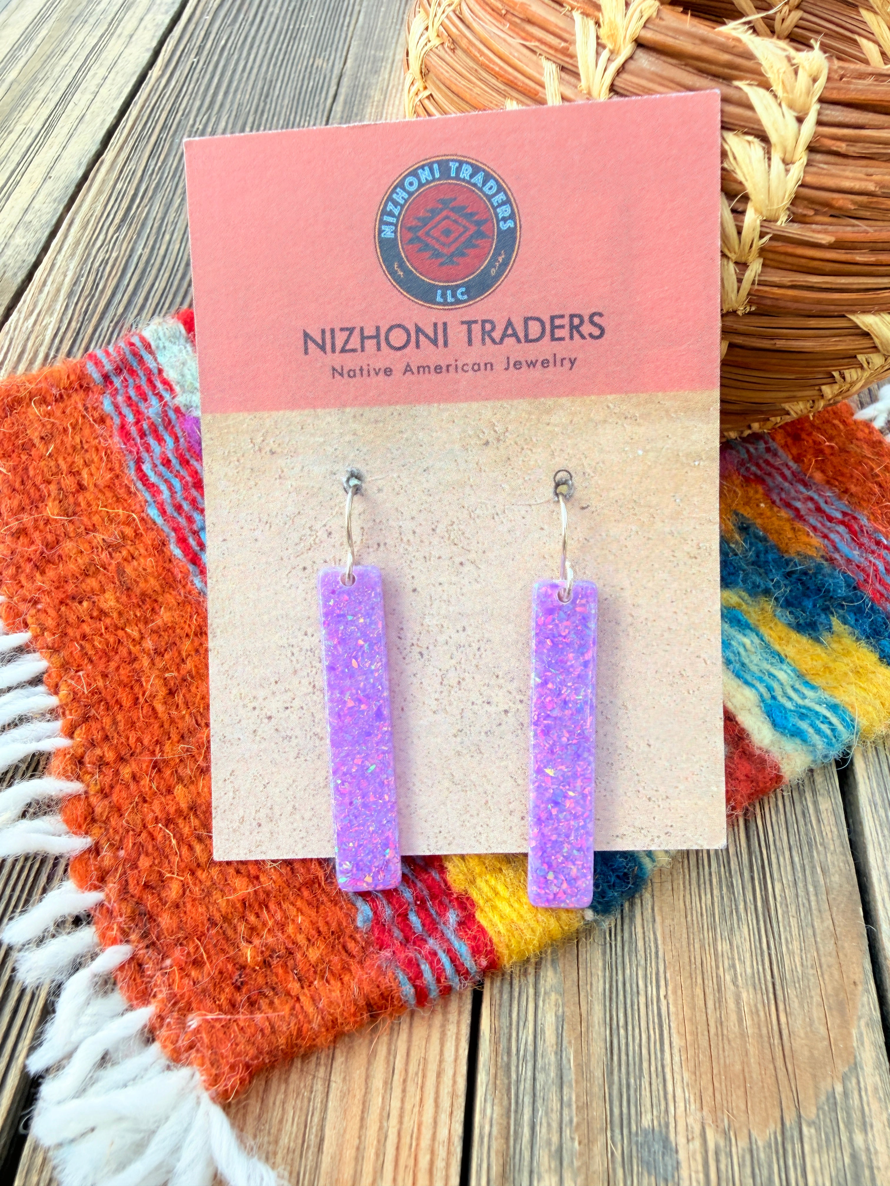 Handcrafted Sterling Silver & Dangle Earrings