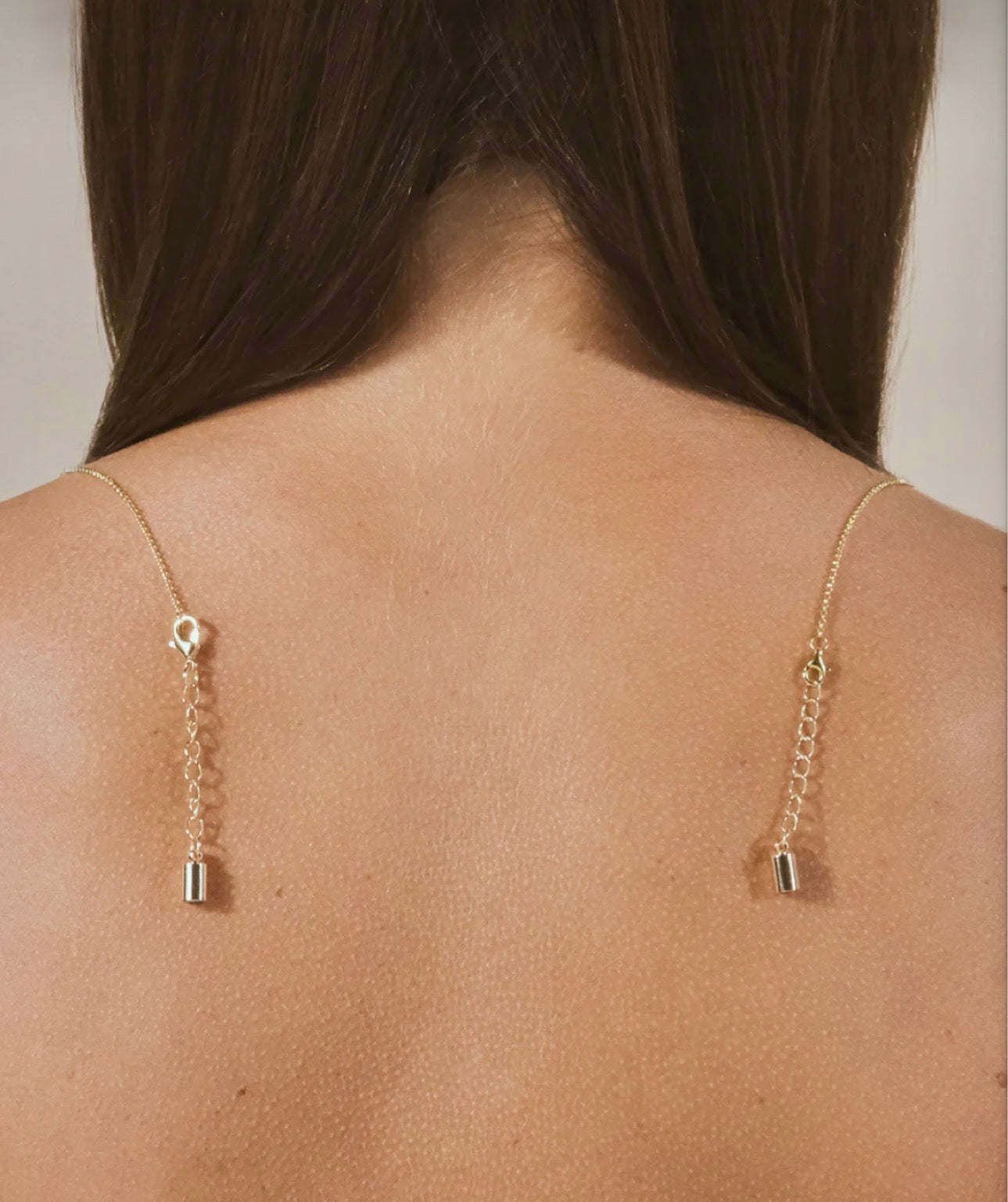 Magnetic Necklace Extender- Gold