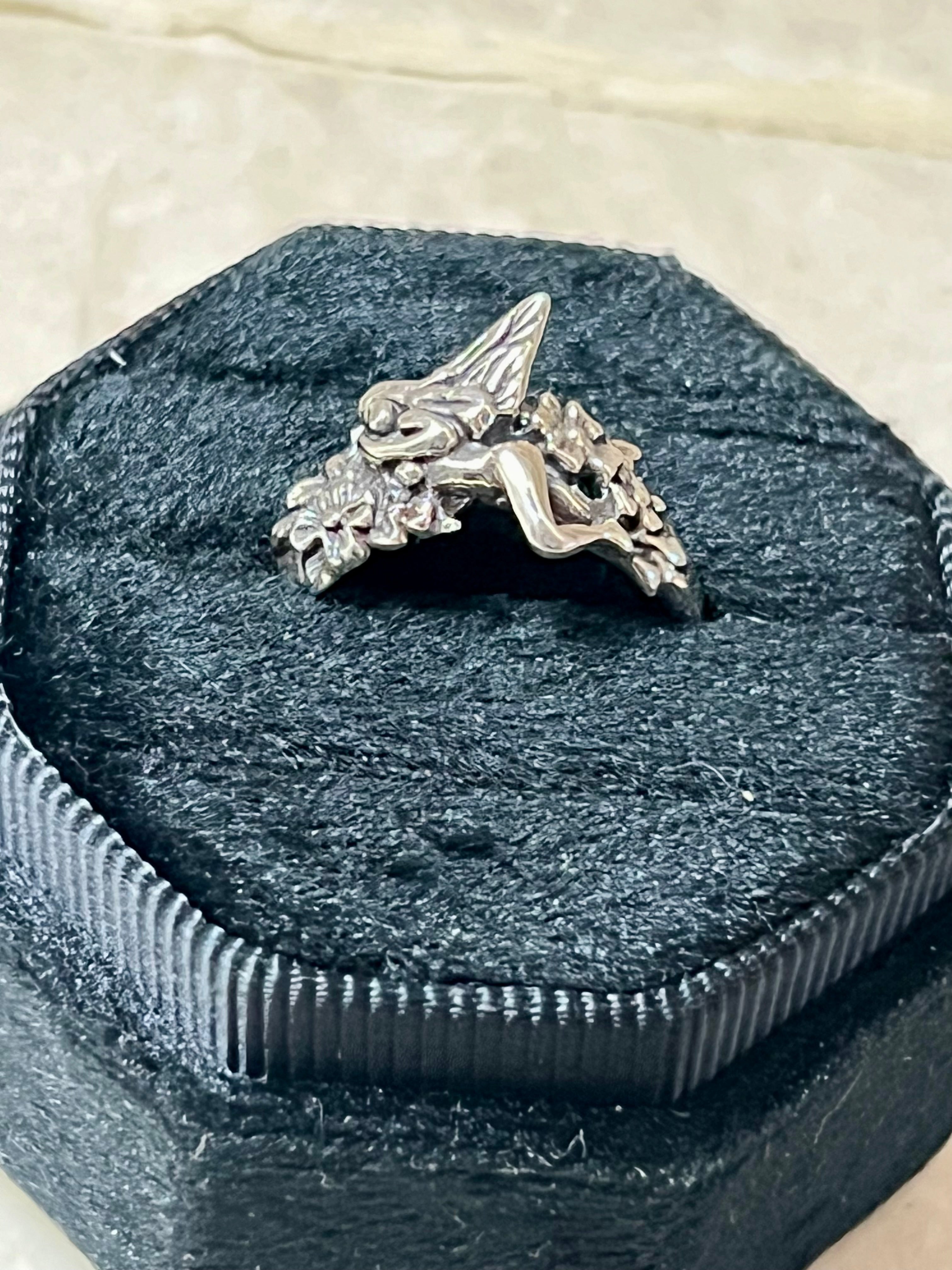 Angel Sterling Silver Ring