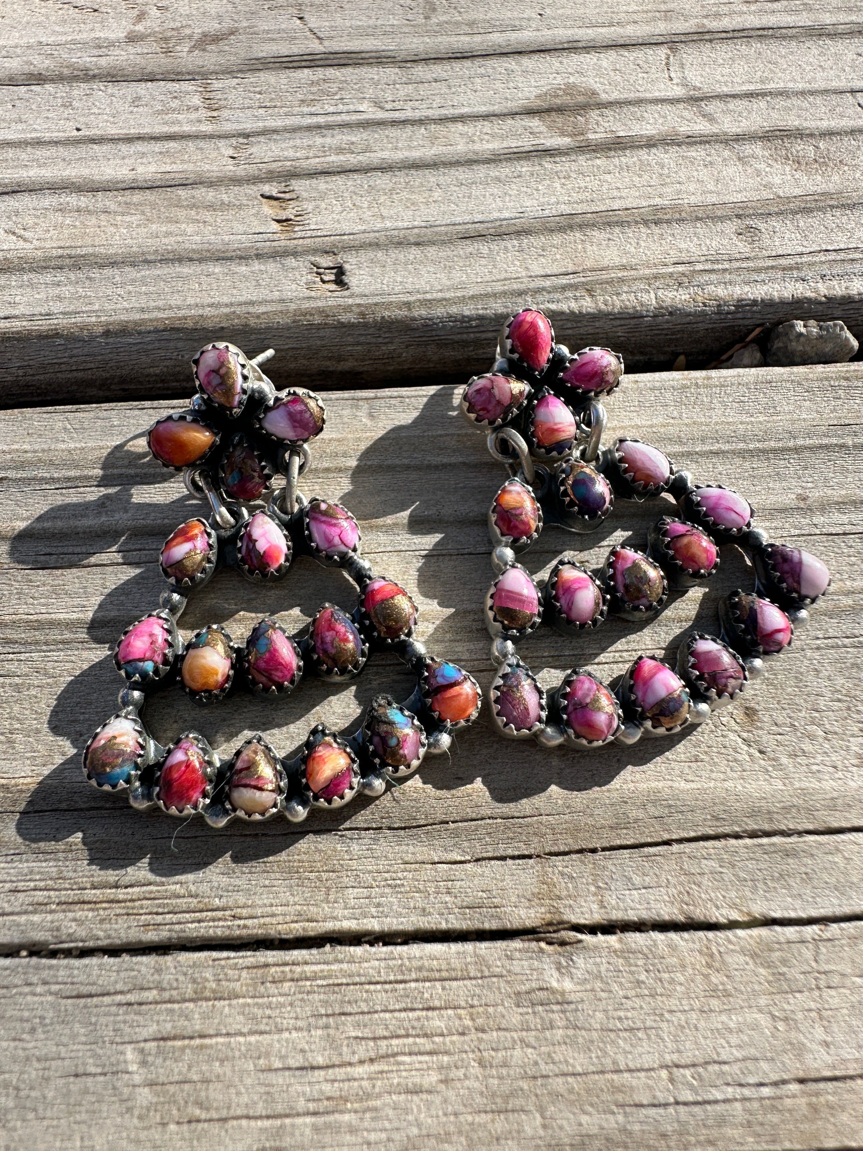 Handmade Sterling Silver Montana Earrings