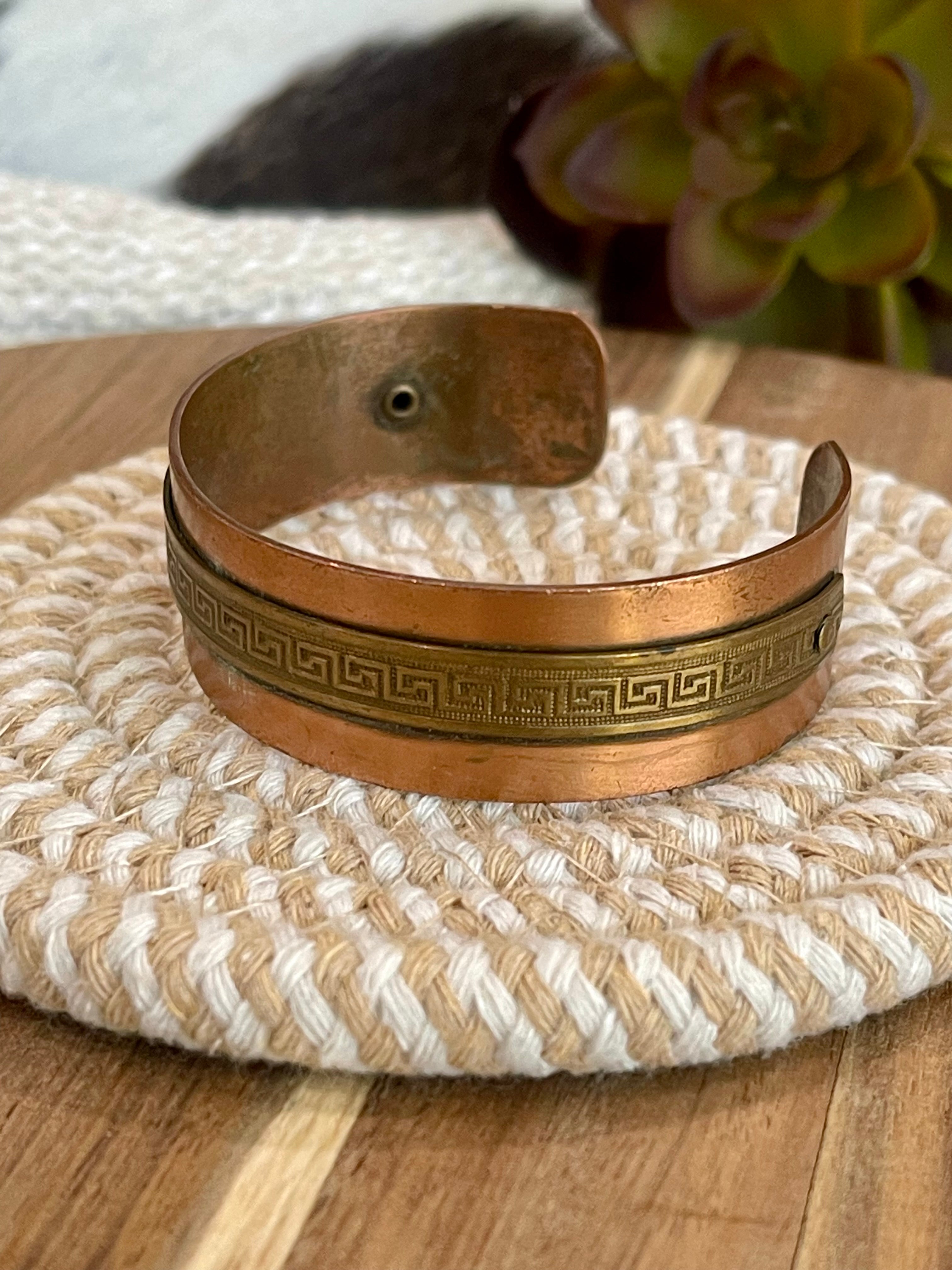 Vintage Handmade Copper Cuff