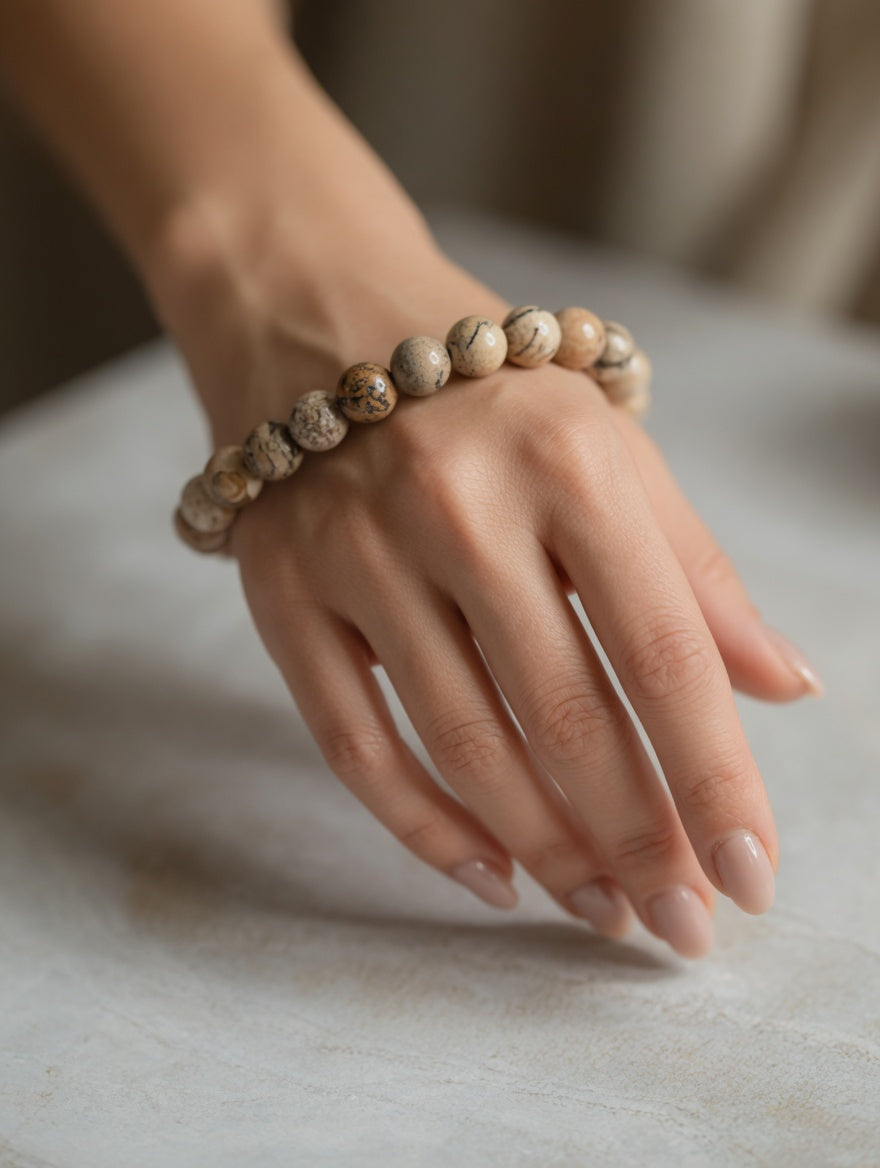 Agarwood 8mm Stretch Bracelet
