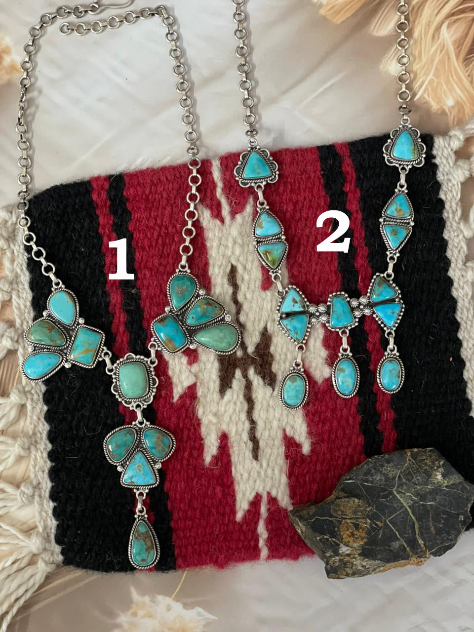 Handmade Sterling Silver Santa Maria Necklace "Signed Nizhoni"