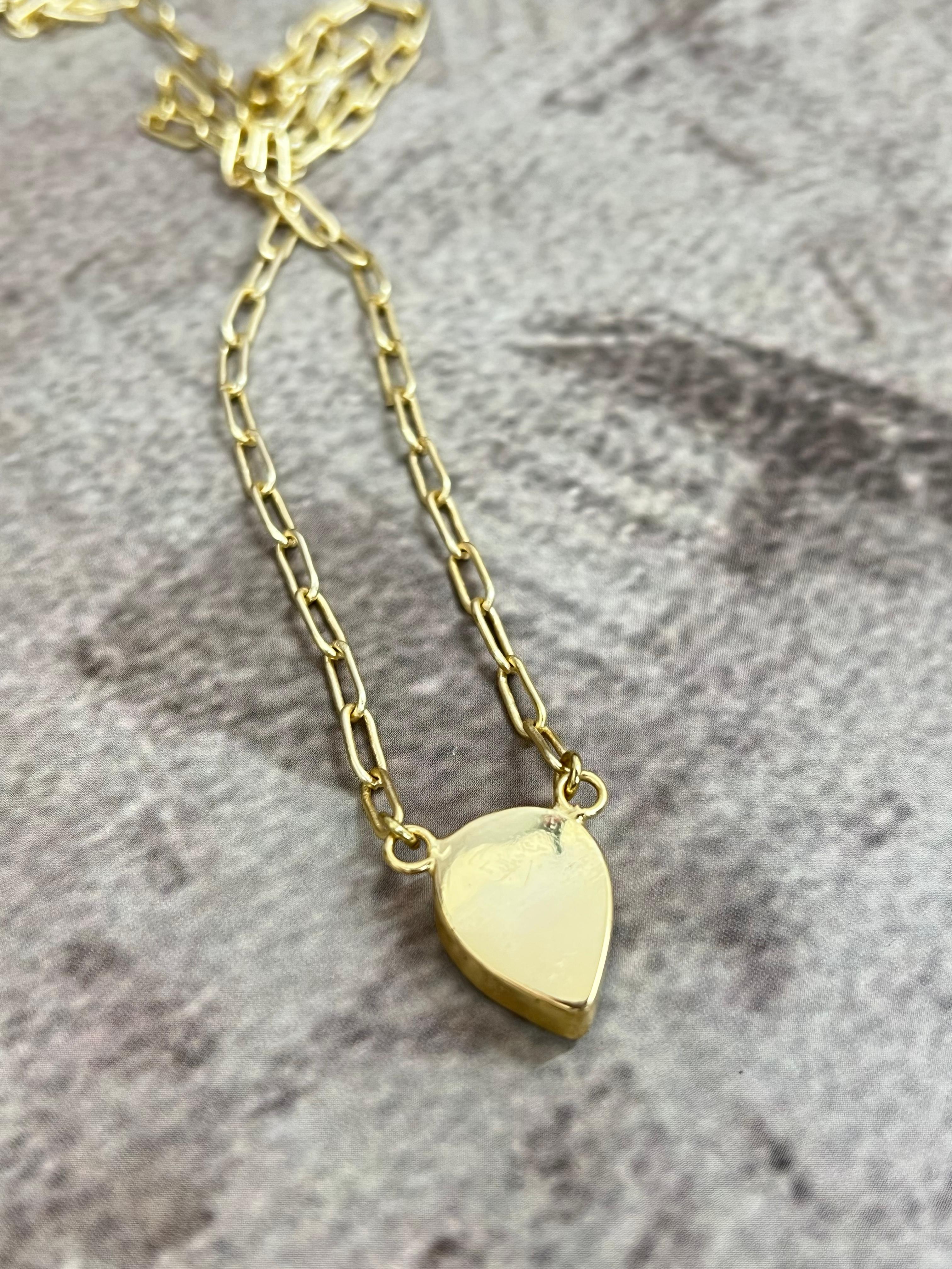 “The Boho Collection” Handmade Natural Blue Druzy Necklace