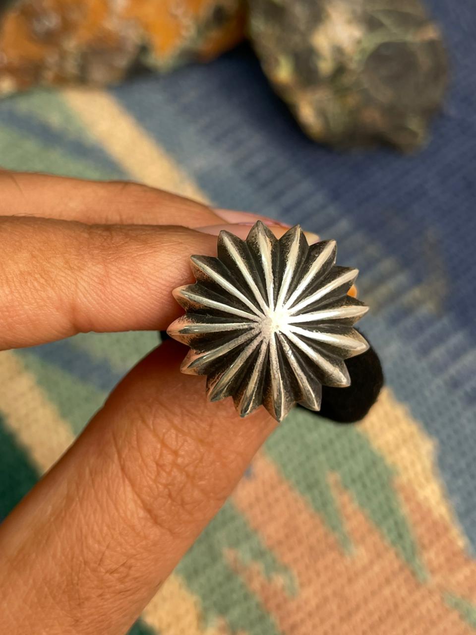 Handmade Sterling Silver Hair Tie