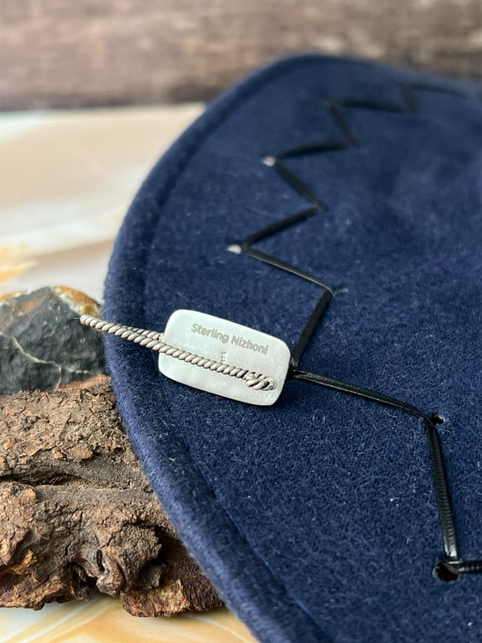 Handmade Sterling Silver Christmas Dahlia Collection: Hat Pin Signed Nizhoni