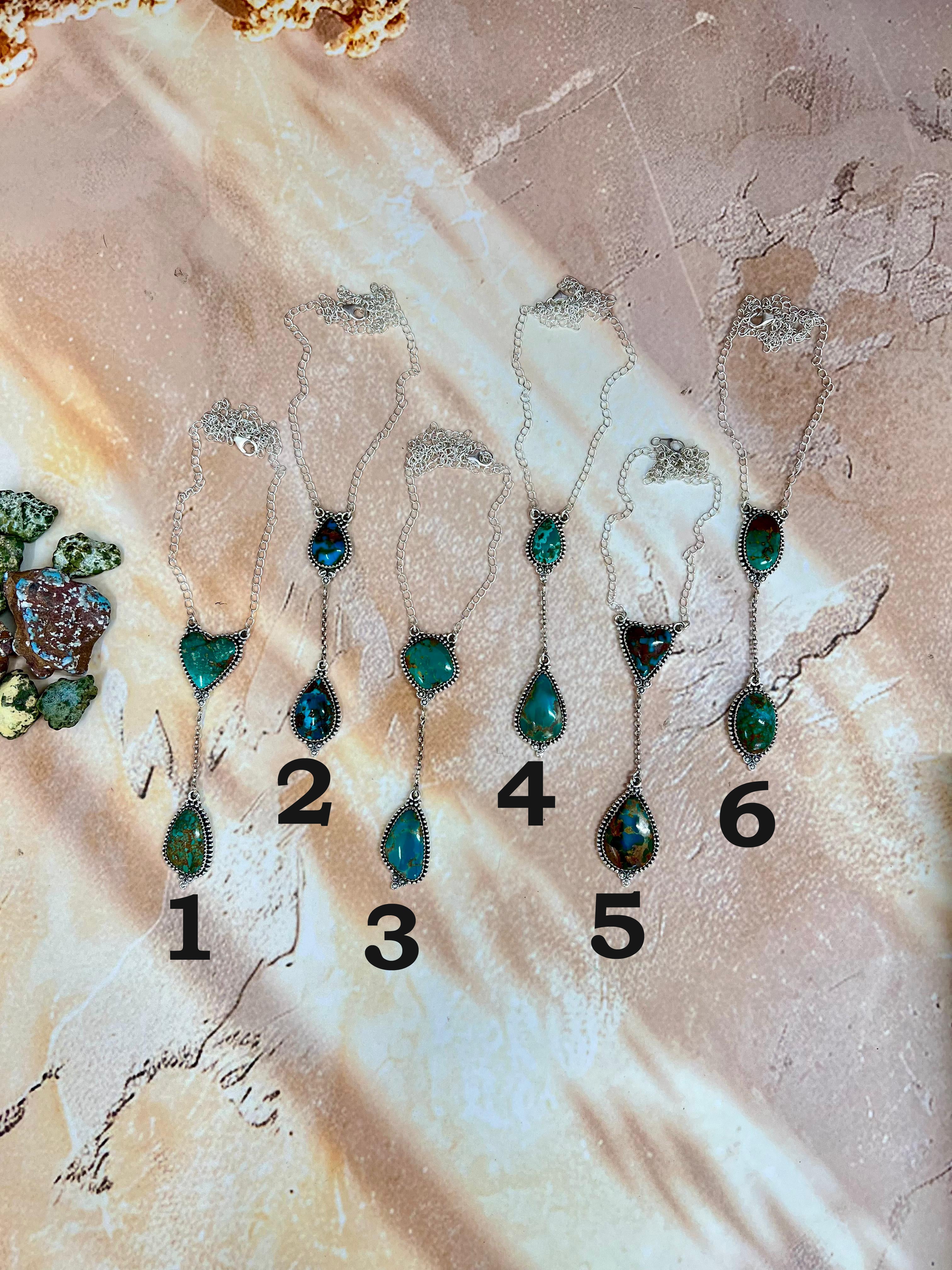 Handmade Sterling Silver Hardy Pit Necklace with Signed Nizhoni