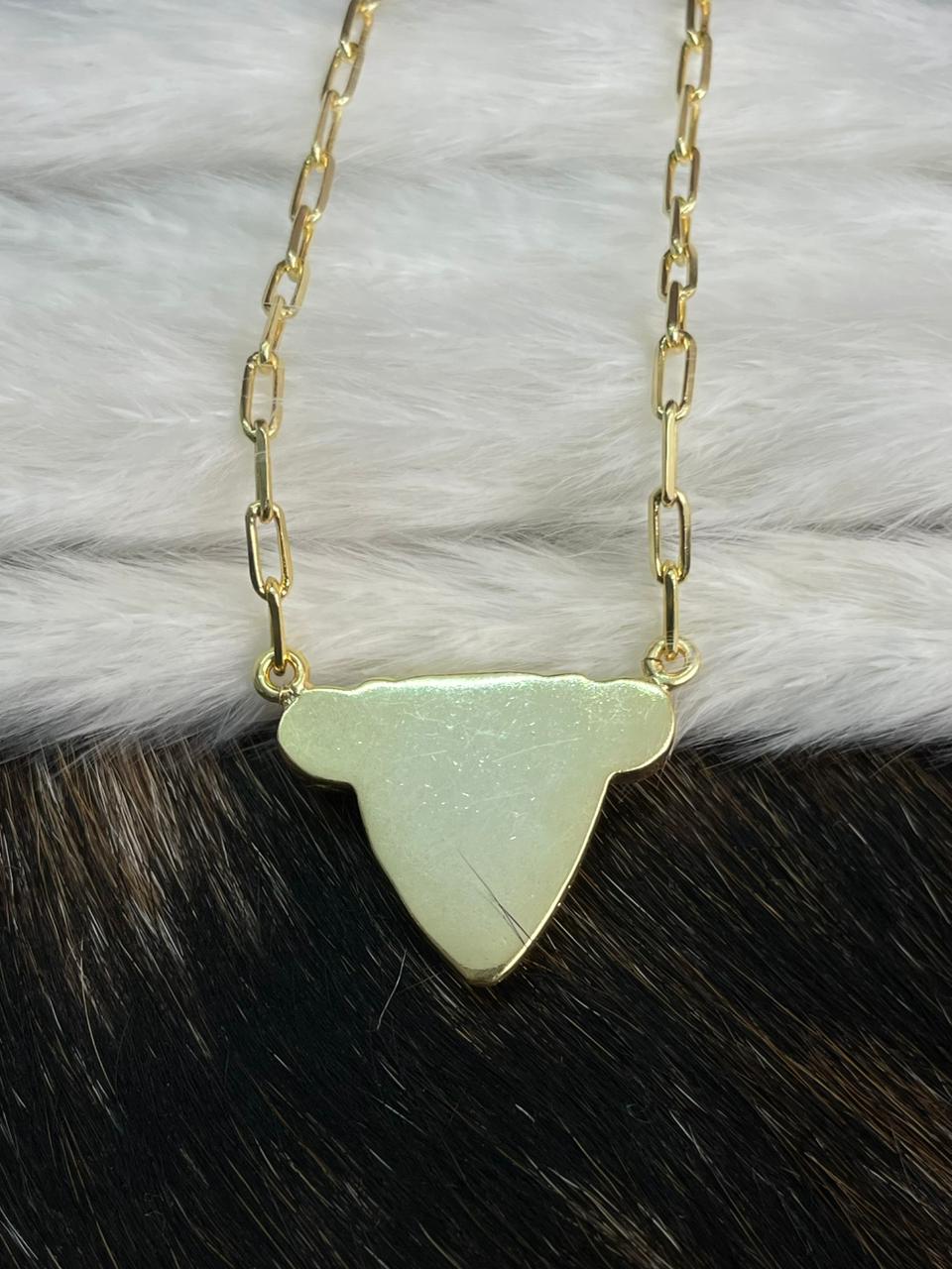 “The Golden Collection” Handmade Natural Golden Hills Turquoise Necklace