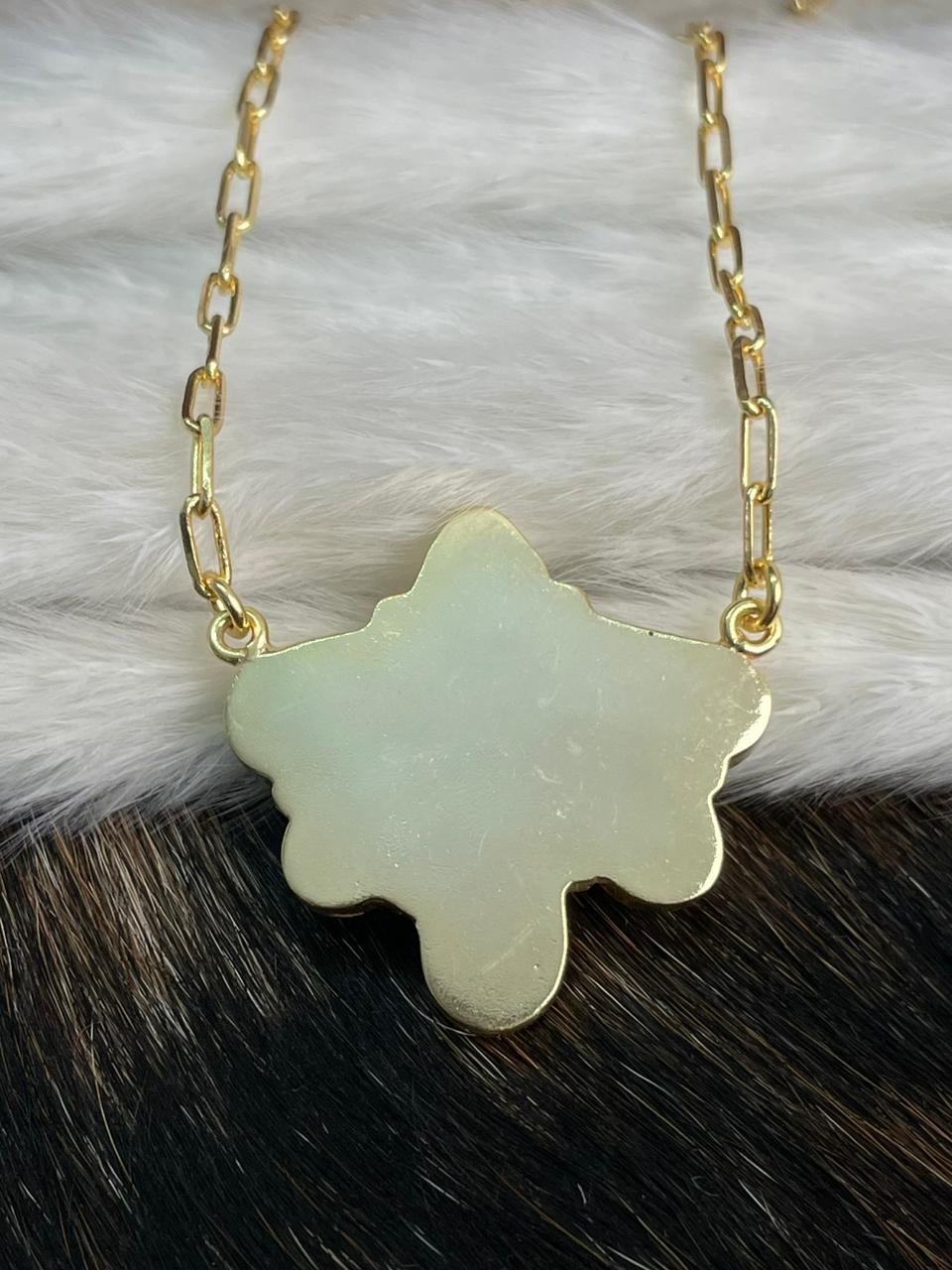 “The Golden Collection” Handmade Natural Golden Hills Turquoise Necklace