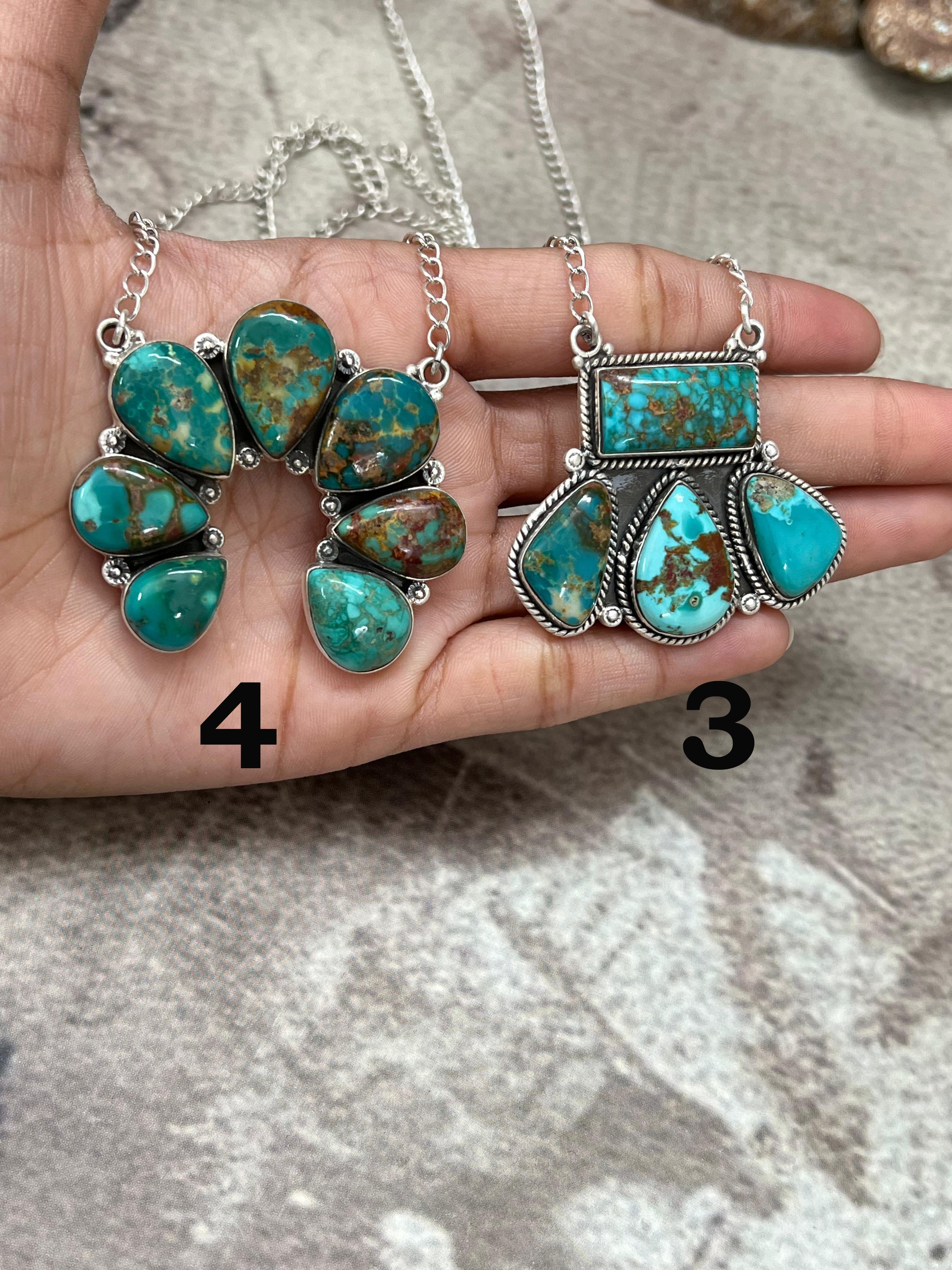 Handmade Sterling Silver Hardy Pit Necklace with Signed Nizhoni