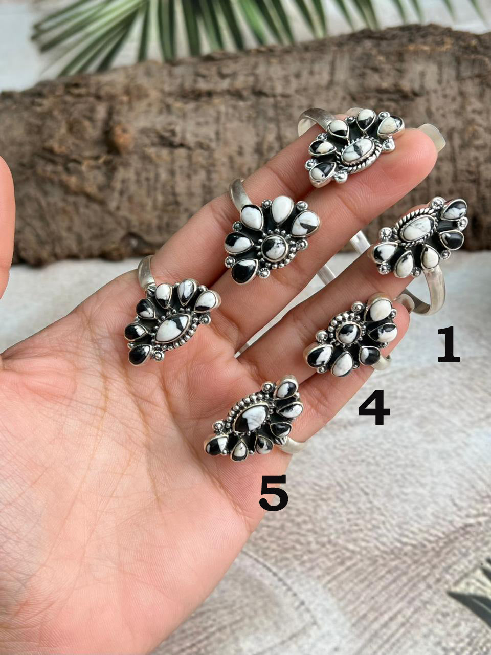 Handmade Sterling Silver White Buffalo Cuff Bracelet "Signed Nizhoni"