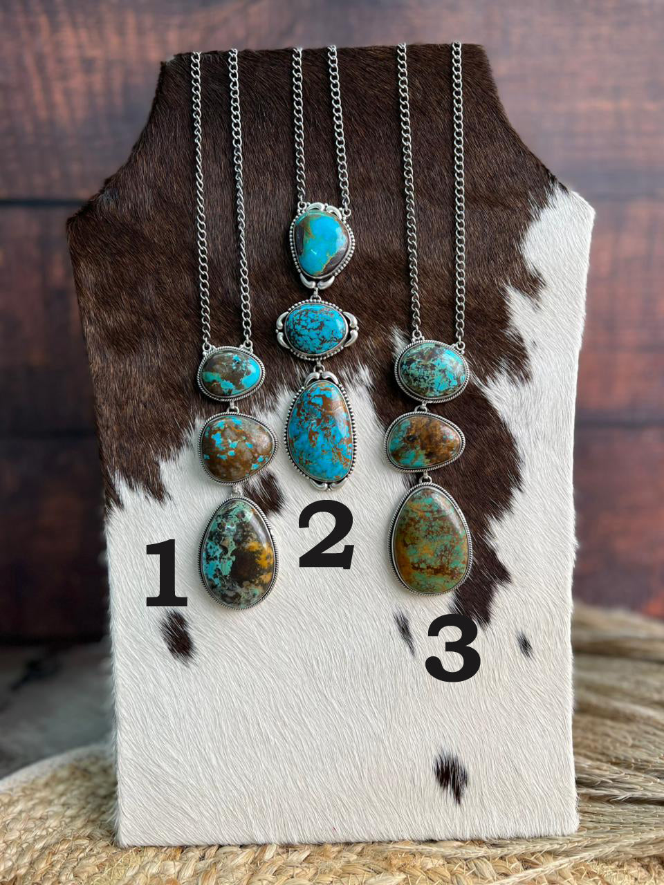 Handmade Sterling Silver Royston Turquoise Necklace "Signed Nizhoni"