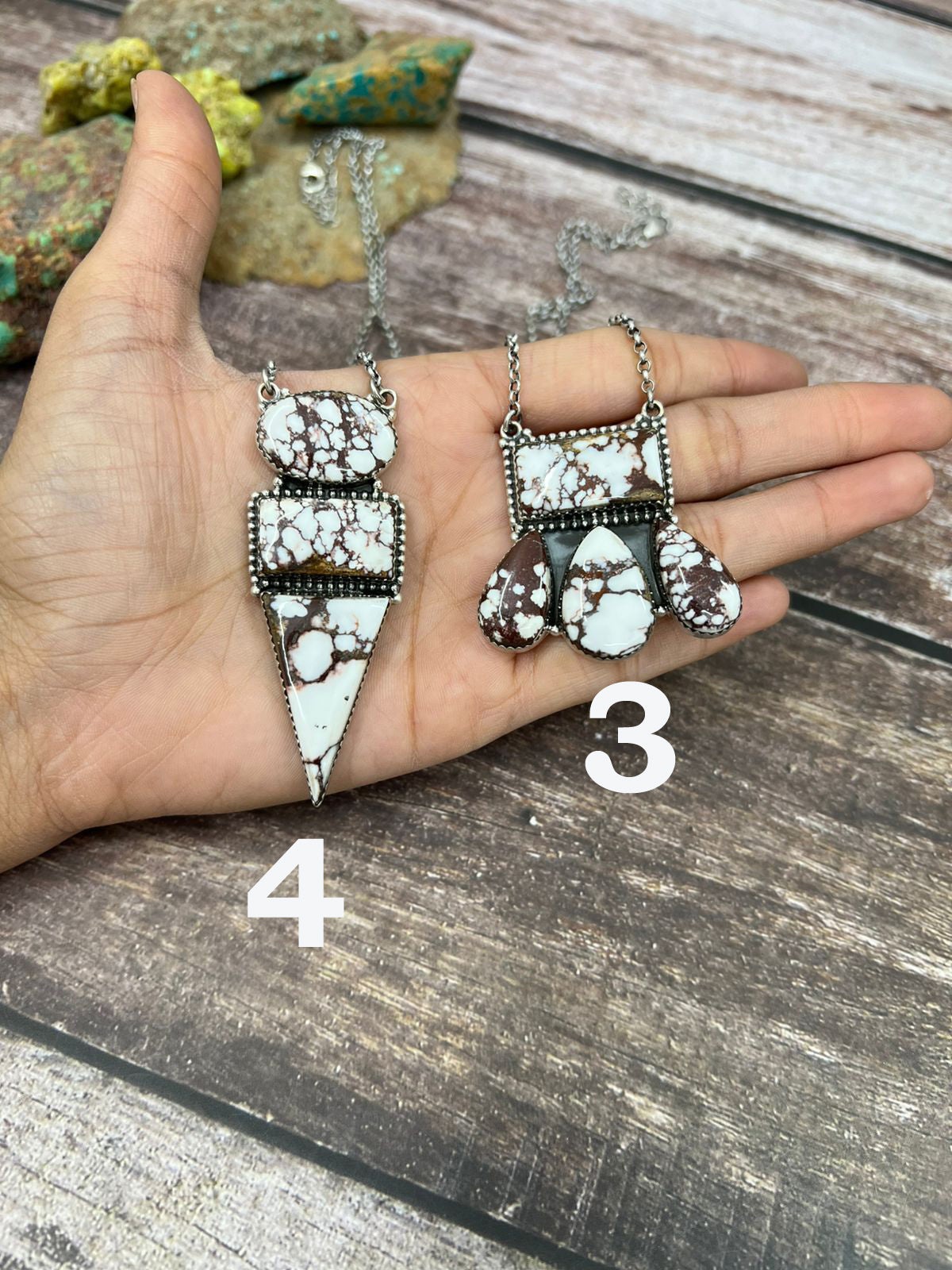 Handmade Sterling Silver Wild Horse Necklace with Signed Nizhoni