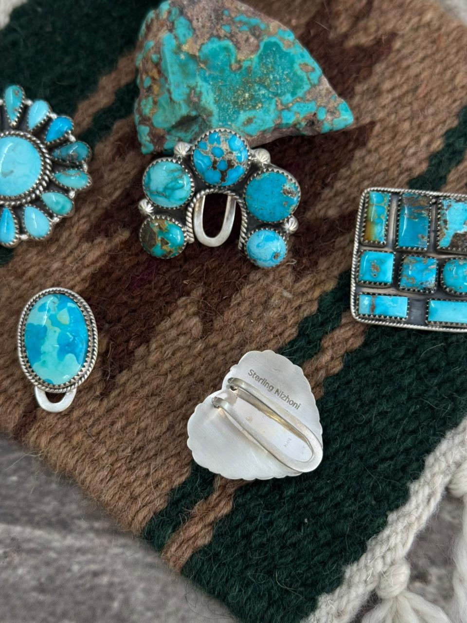 Handmade Sterling Silver Sierra Bella Purse Key Clip "Signed Nizhoni"