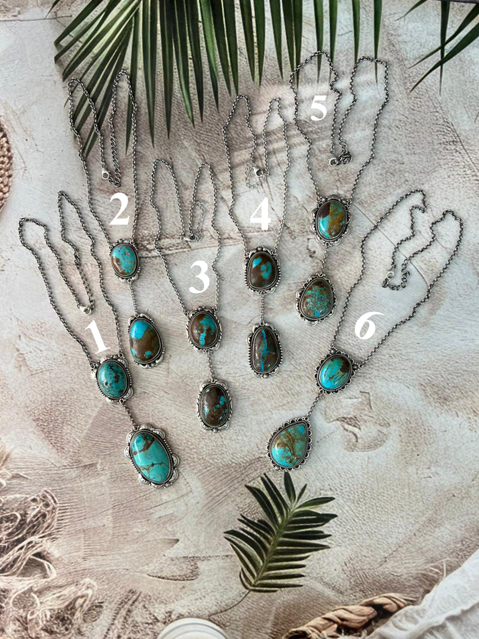 Handmade Sterling Silver Royston Turquoise Collection: Necklace "Signed Nizhoni"