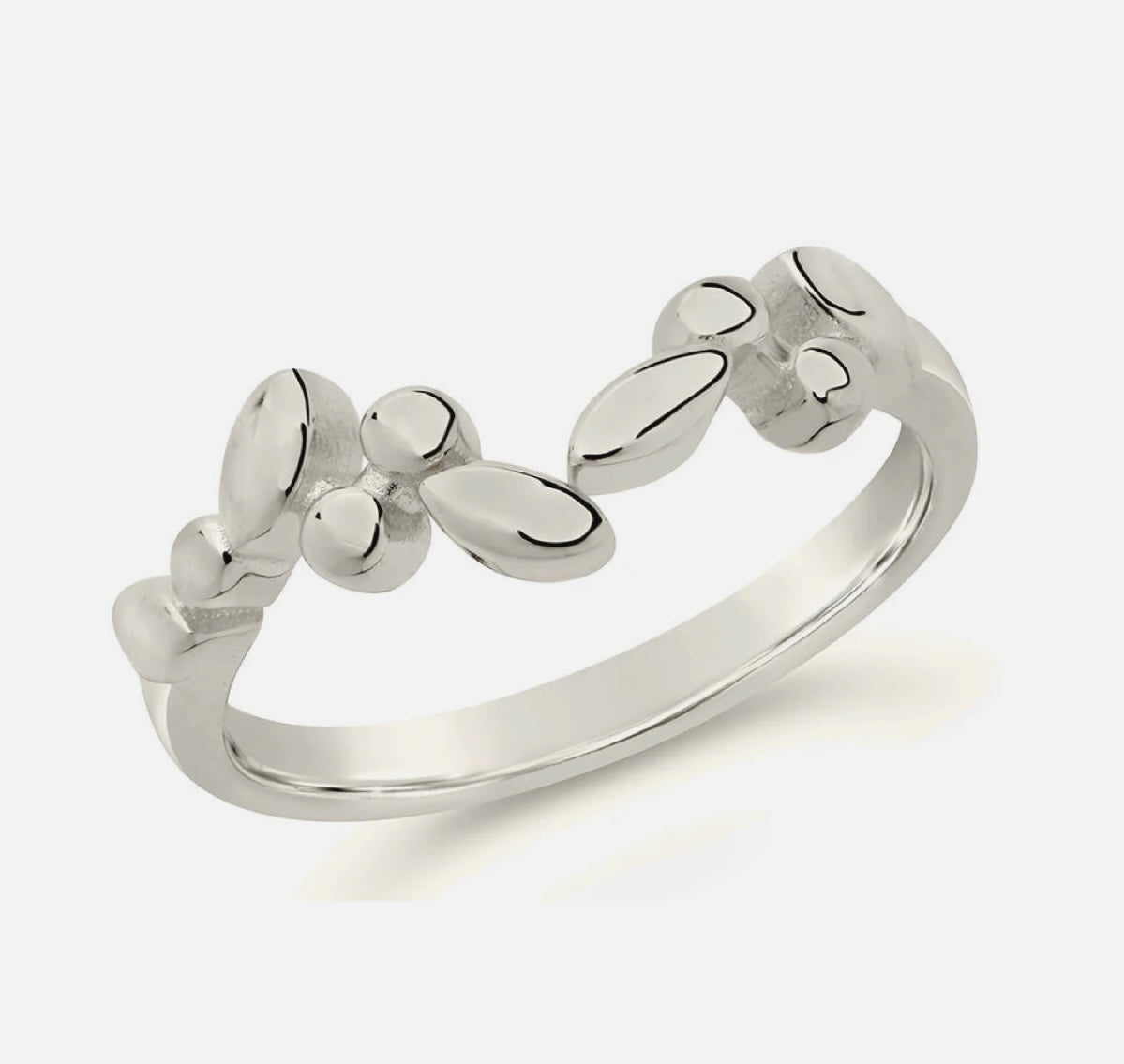 Sterling Silver Ivy Band Ring