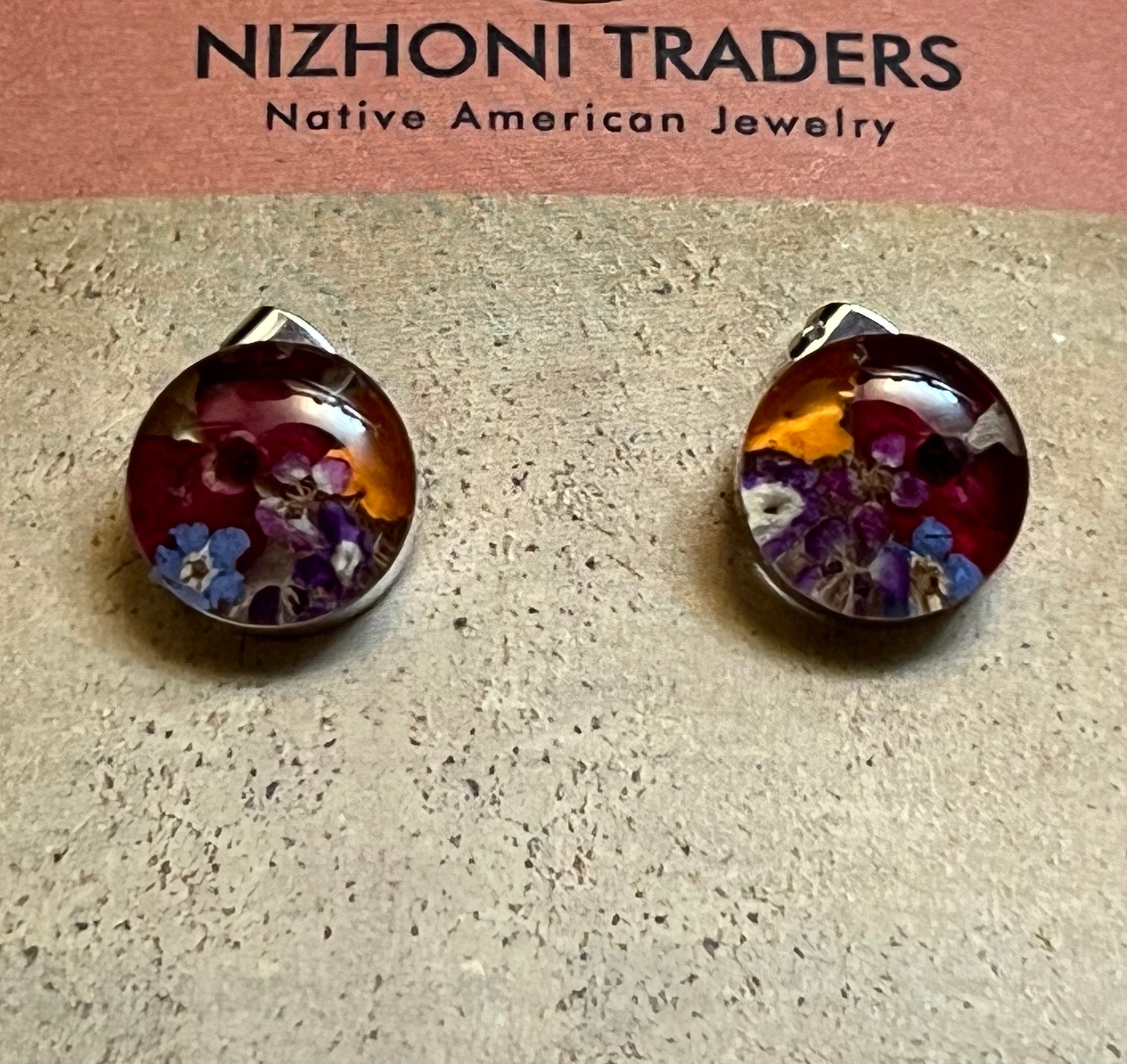 Primavera Small Round Earrings on Post