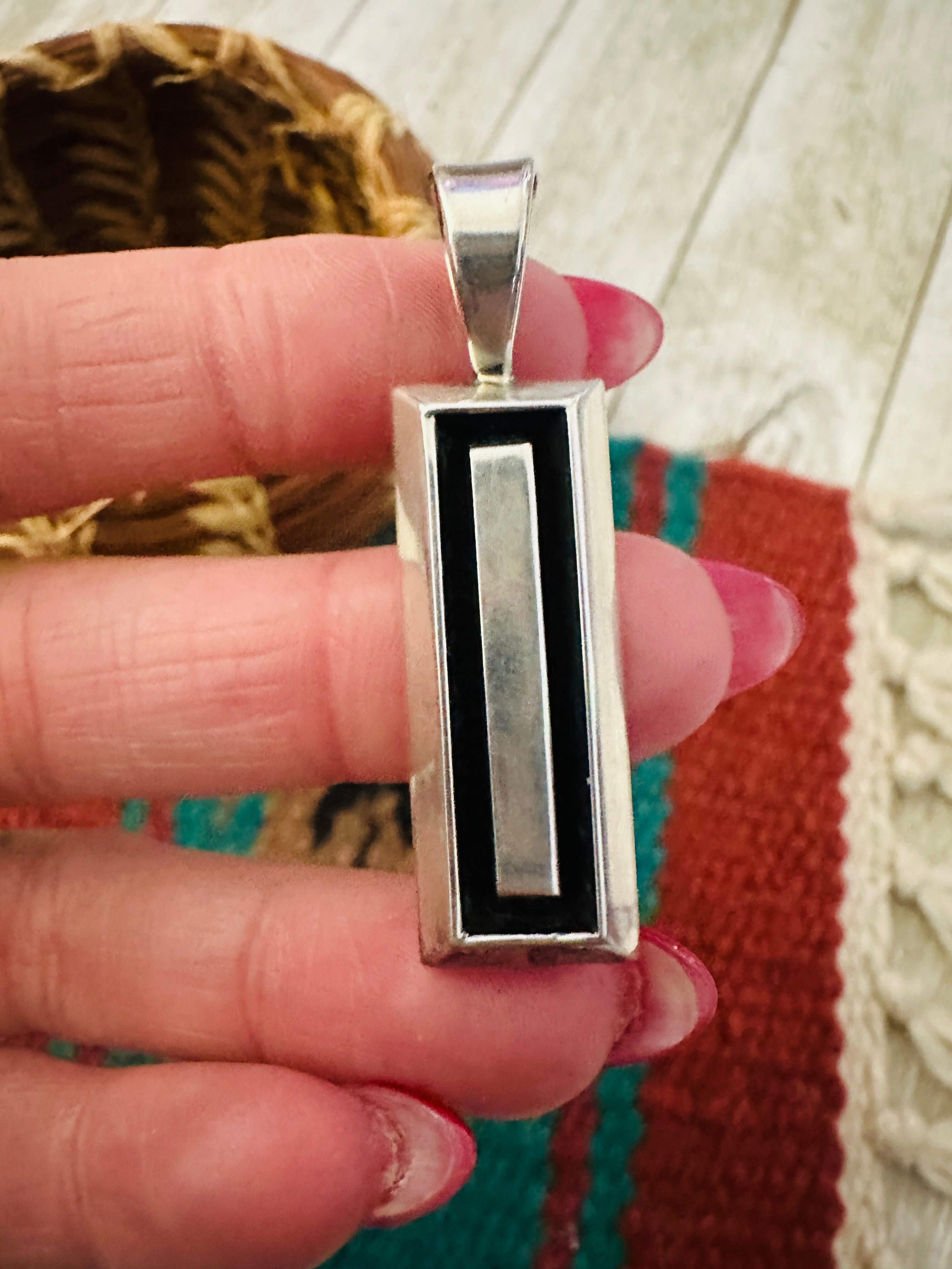 Handcrafted Sterling Silver Pendant by Cooper Willie