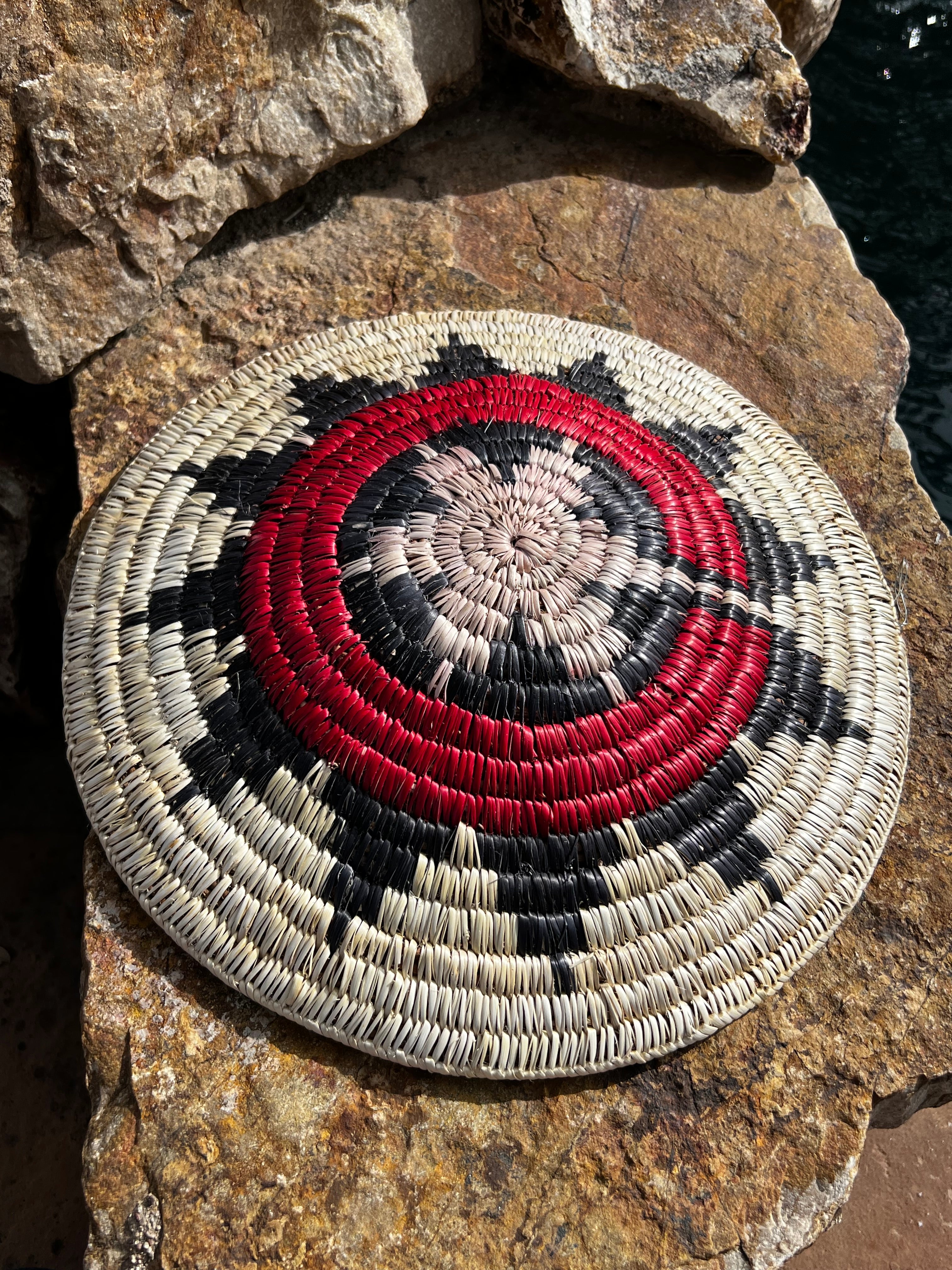 Old Pawn Handcrafted Woven Basket #4