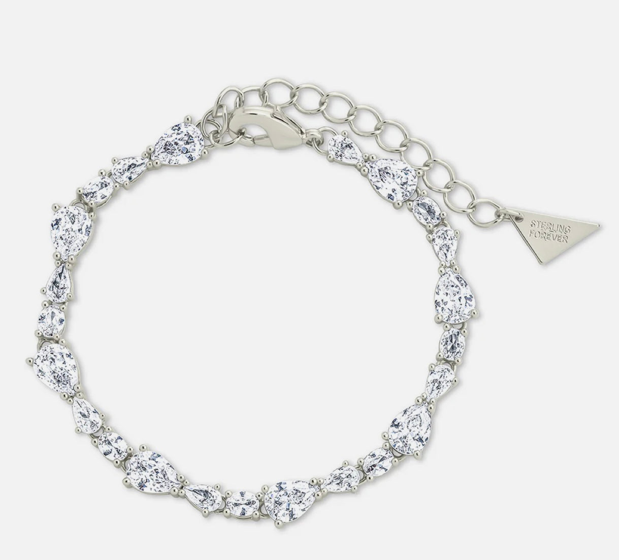 Sterling Silver Wyatt CZ Tennis Bracelet