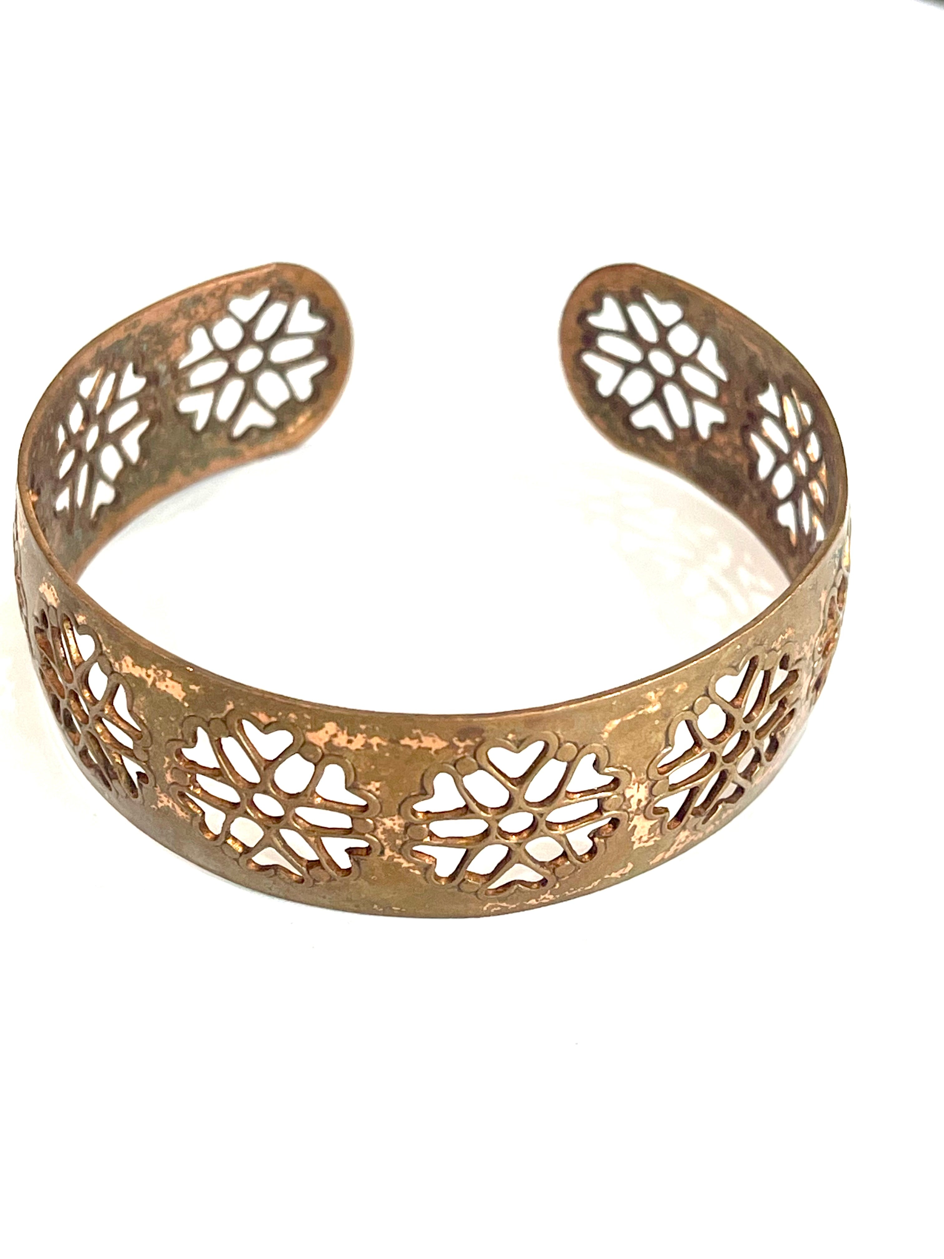 Vintage Handmade Copper Cuff