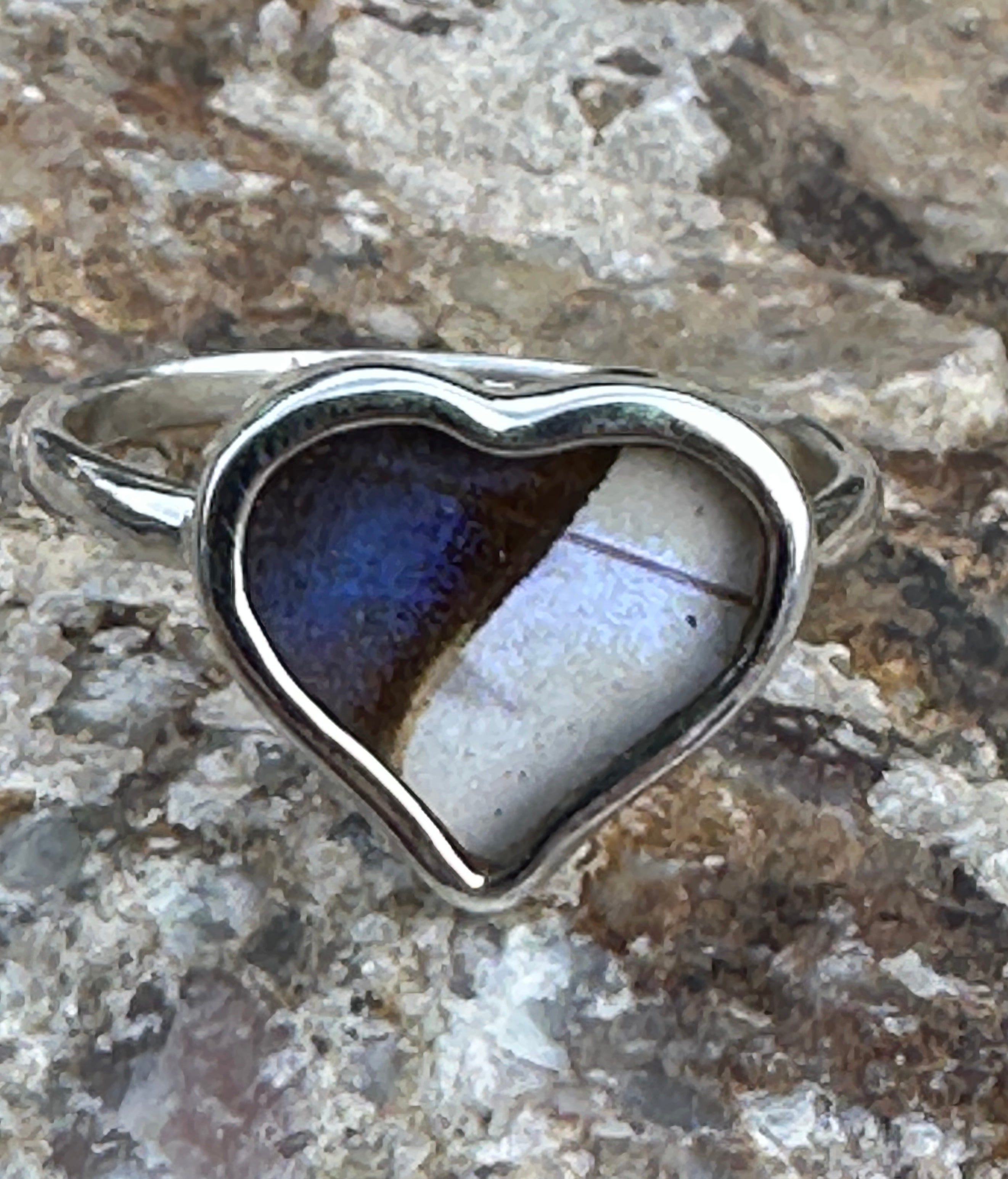 Morpho Sulkowski Butterfly Sterling Silver Ring Size 8