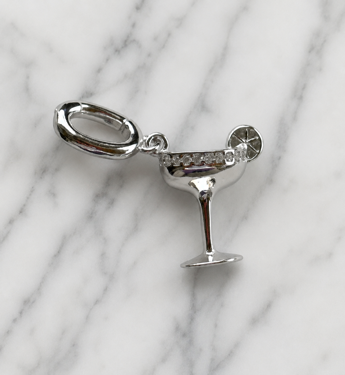 14k Gold Plated Margarita Charm