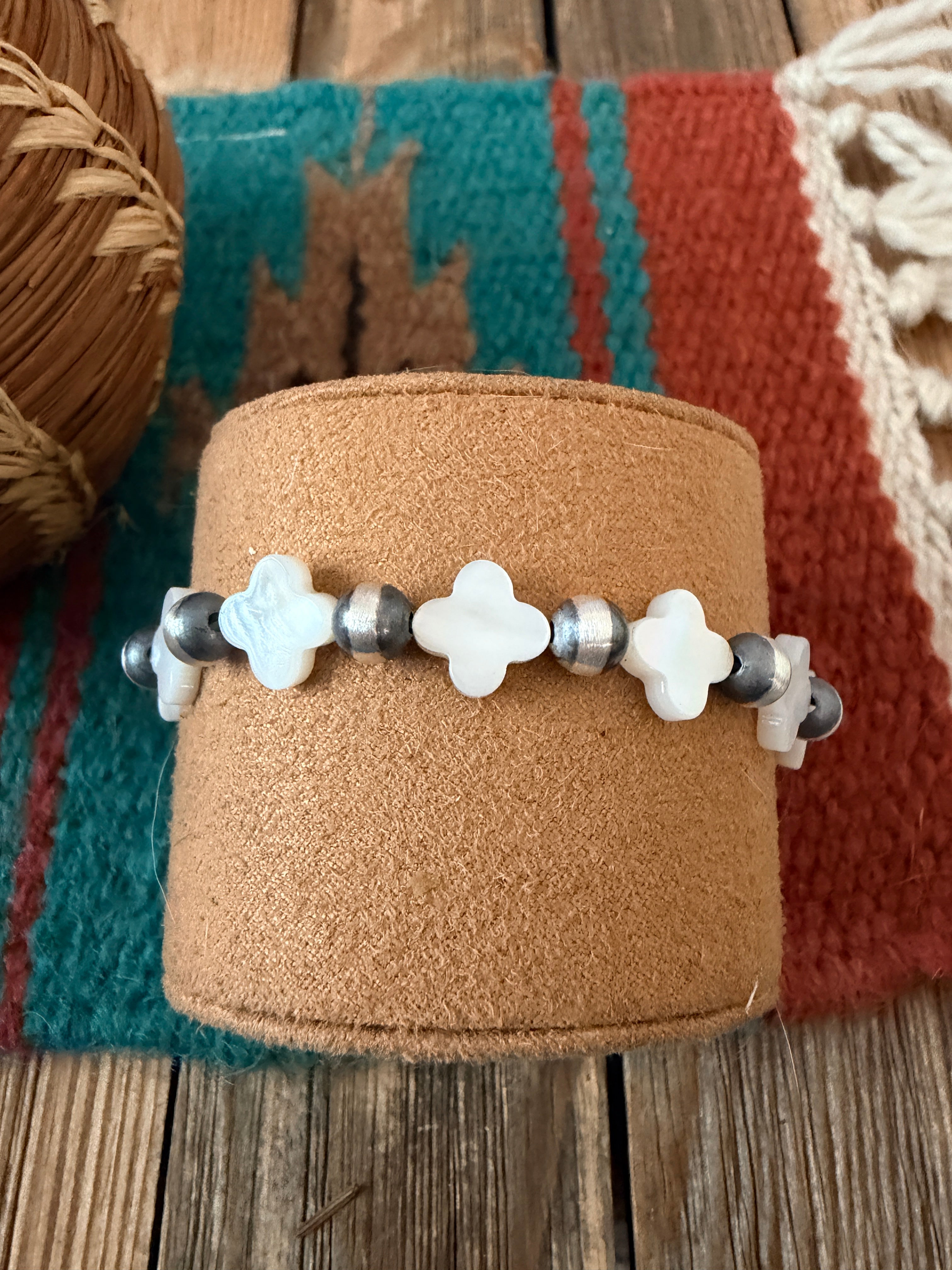 Handcrafted Sterling Silver & Turquoise Cuff Bracelet