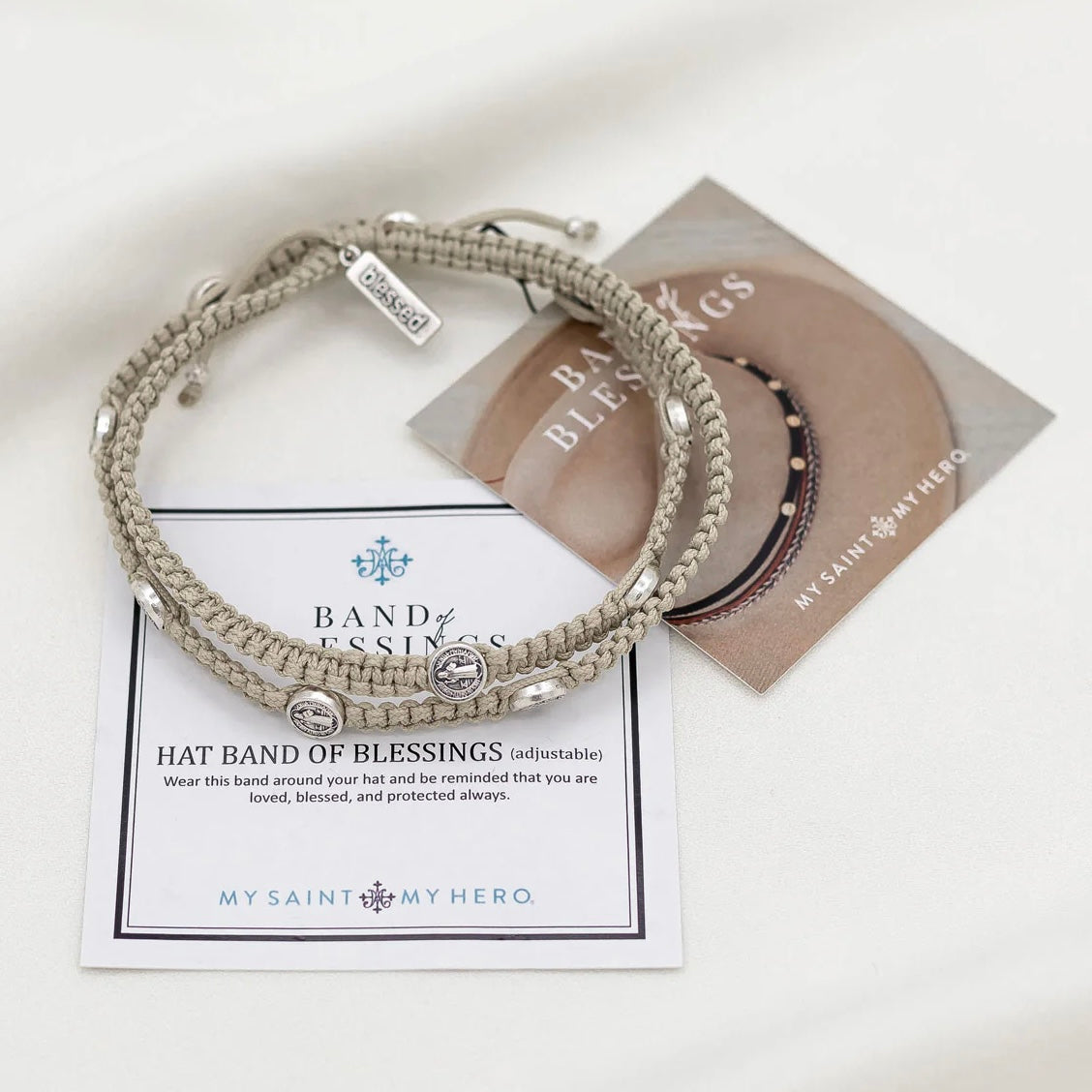 Band of Blessings Hat Band (Tan)