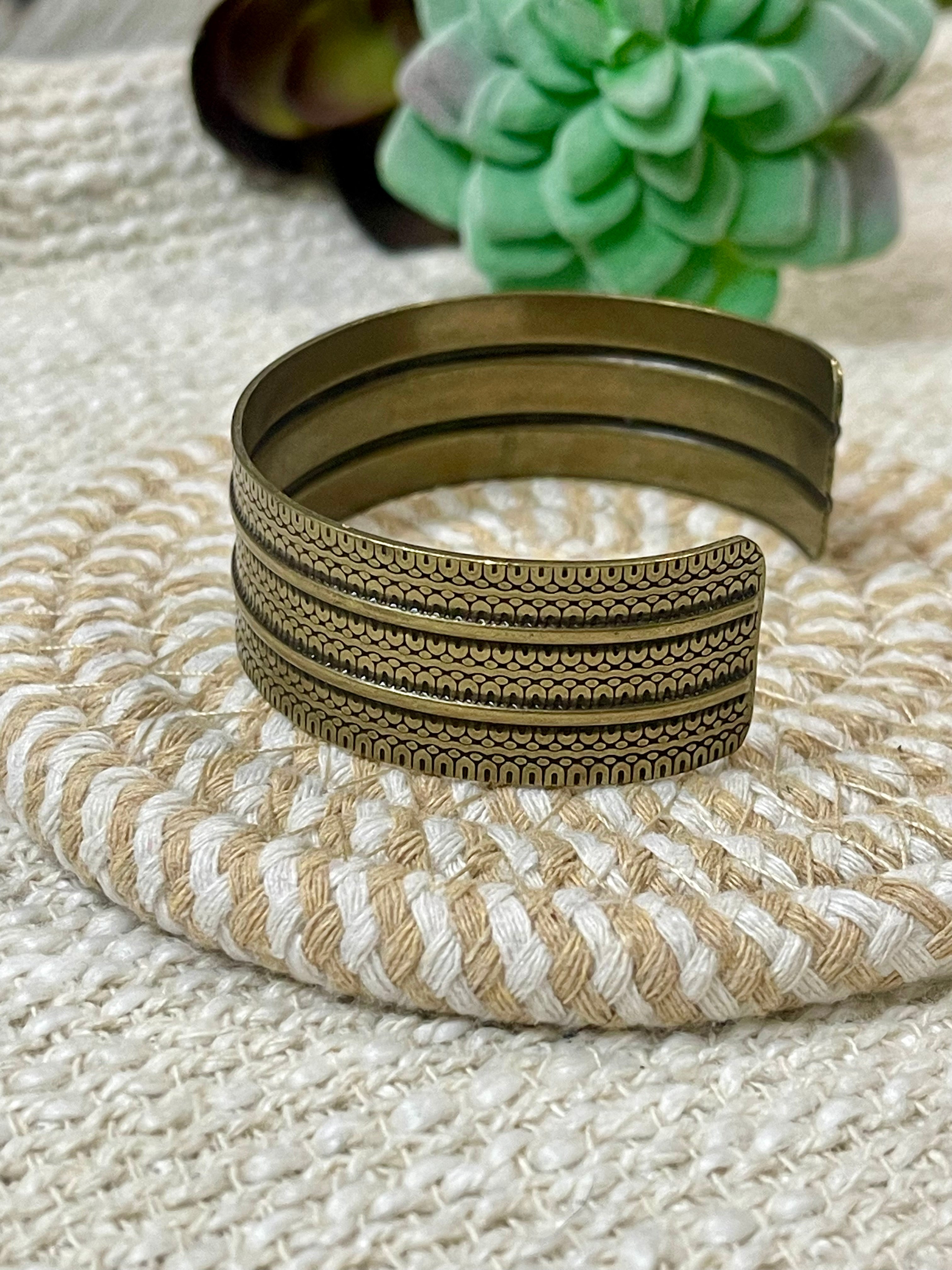 Vintage Handmade Copper Cuff