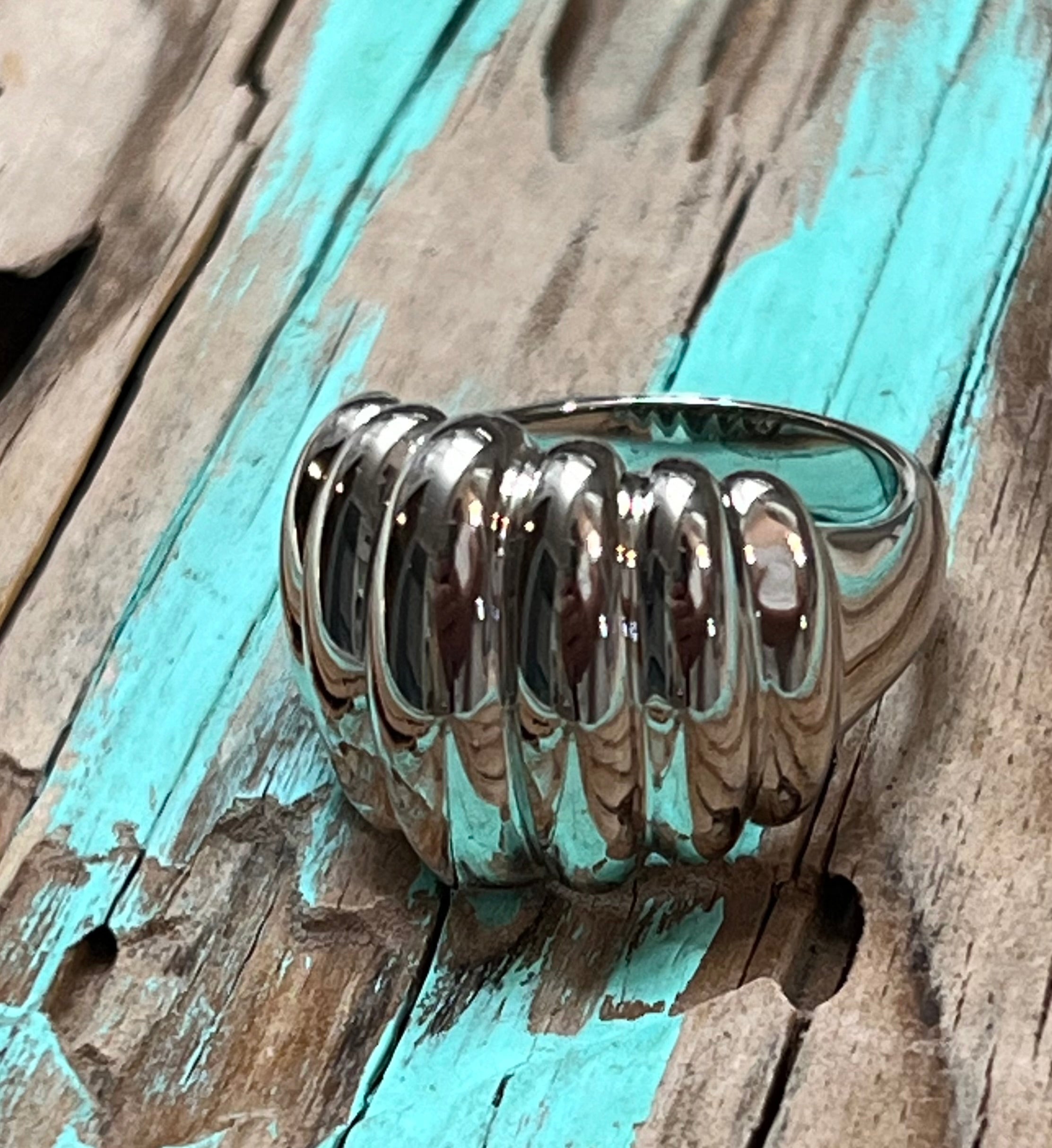 Bubble Dome Statement Ring Size 9