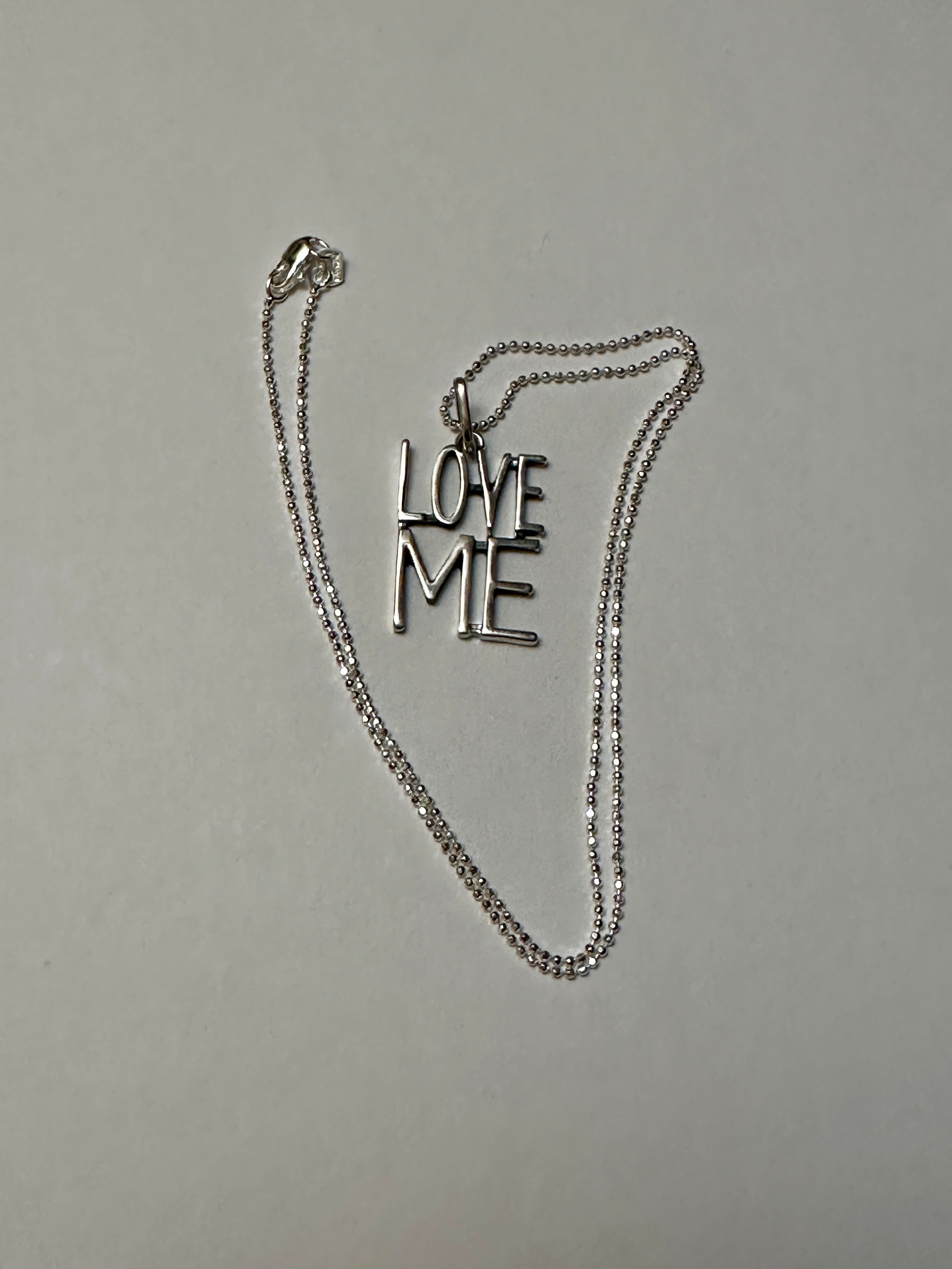 Love Me Pendant Necklace