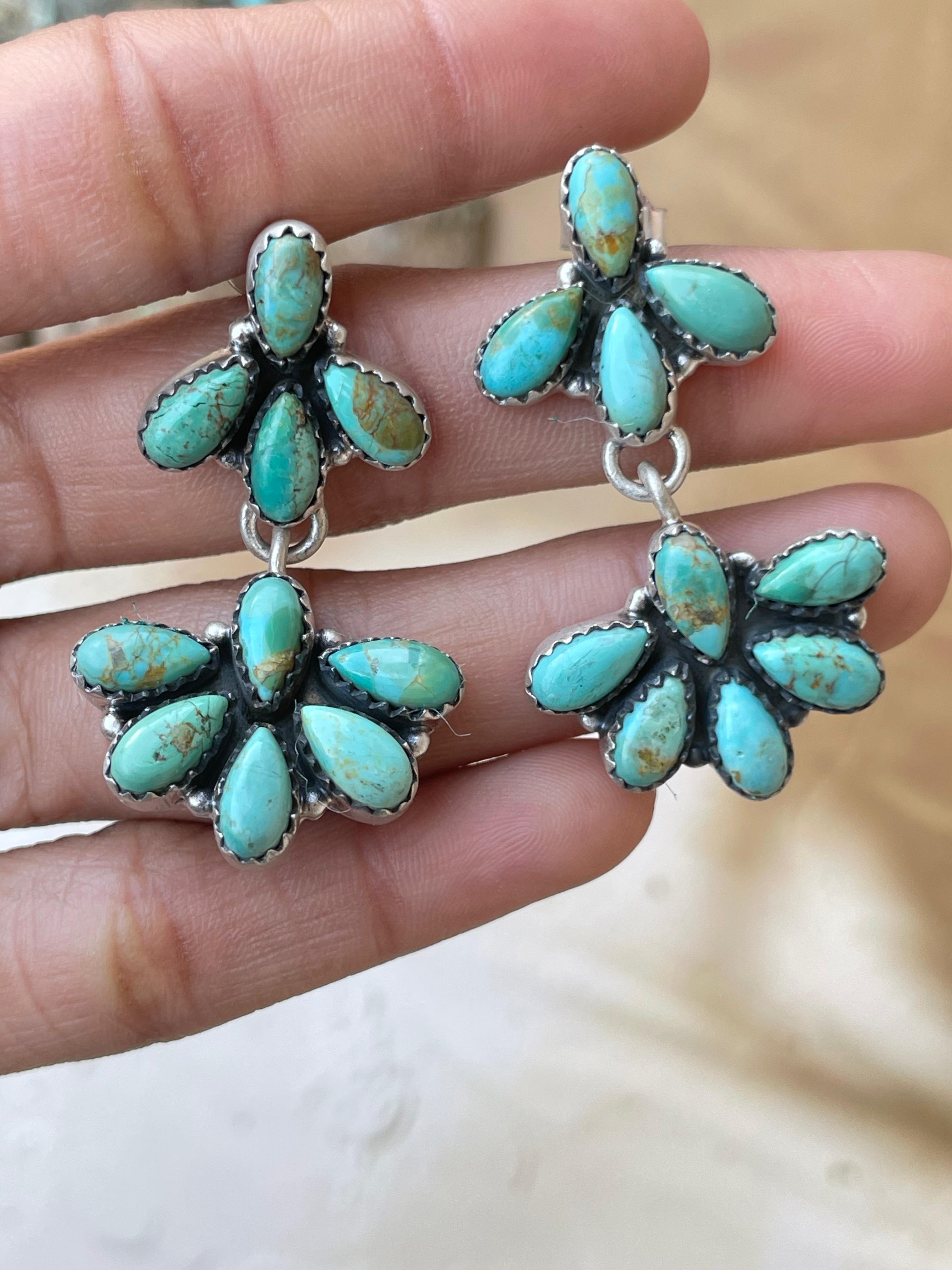 Handmade Sterling Silver Dangle Earring