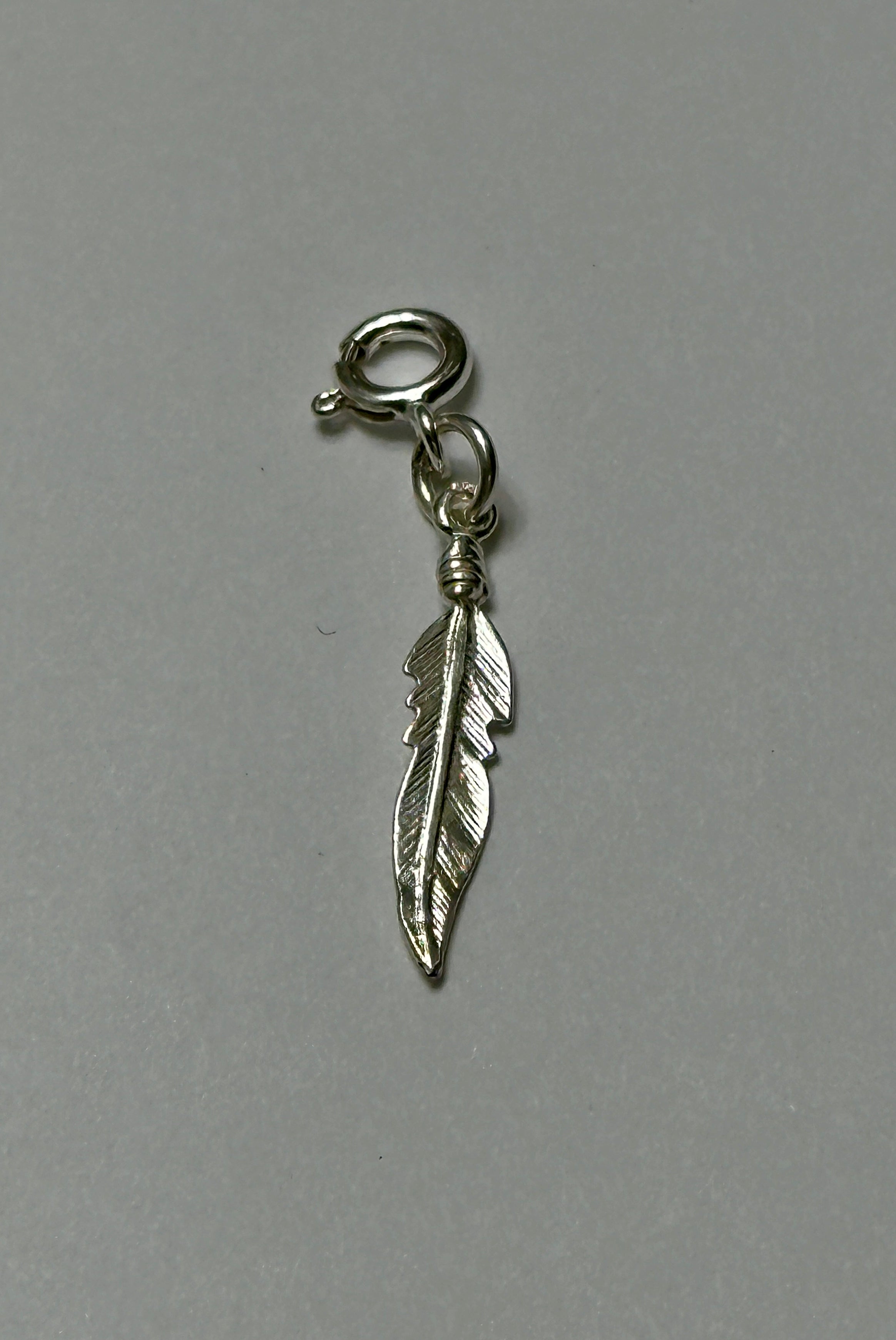Sterling Silver Feather Charm