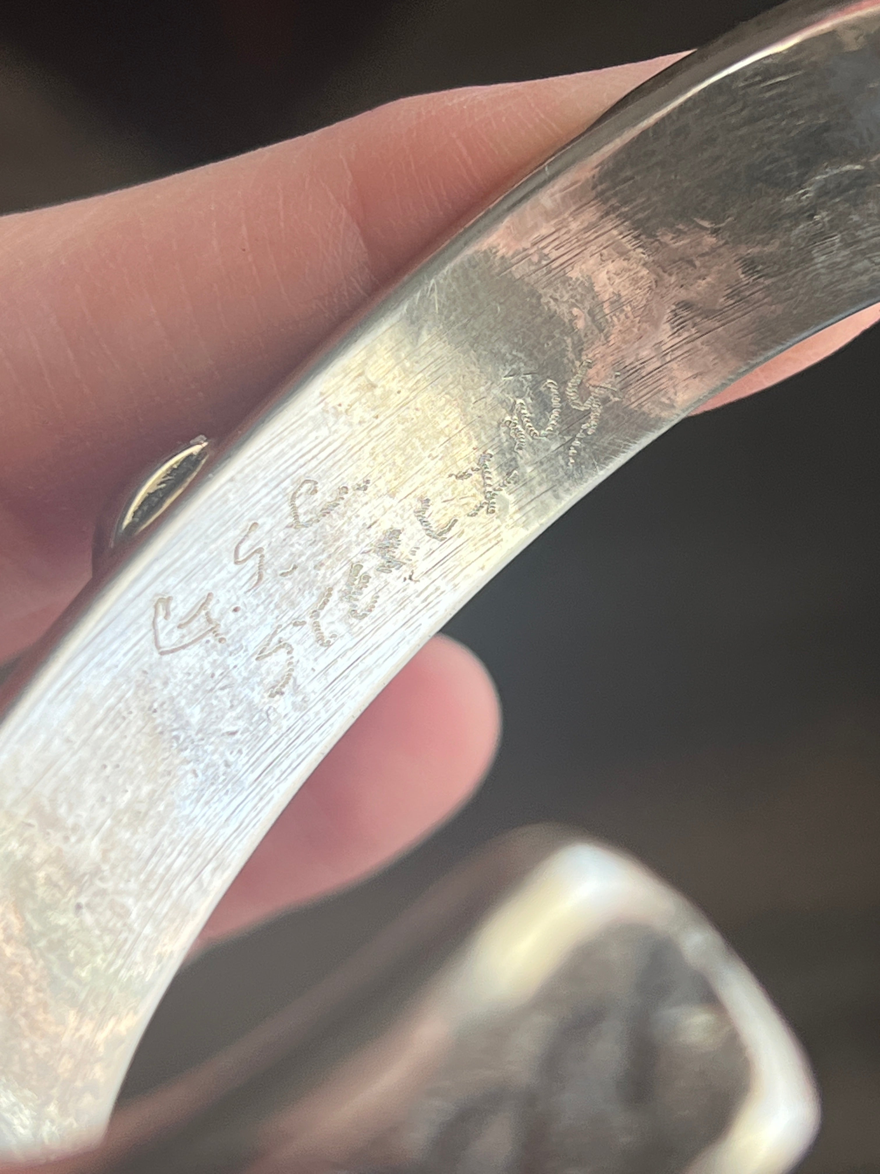 Handcrafted Sterling Silver and Purple Spiny Oyster Tufa Cast Cuff by Gary Custer