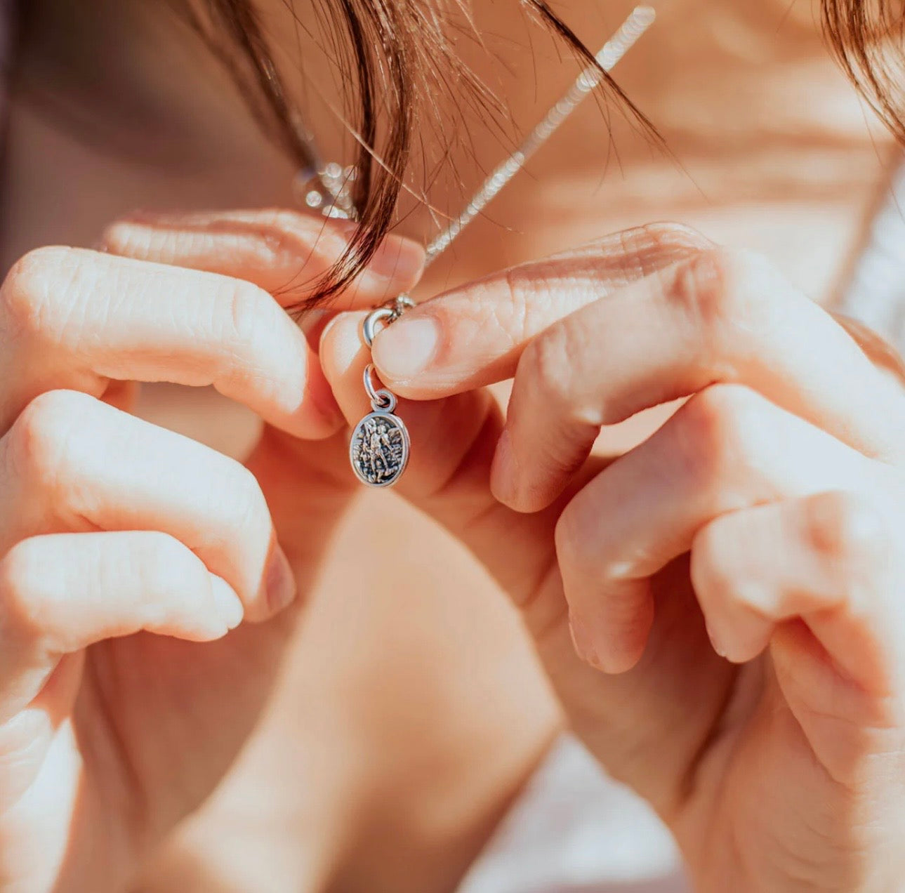 Archangel Michael Medal Charm