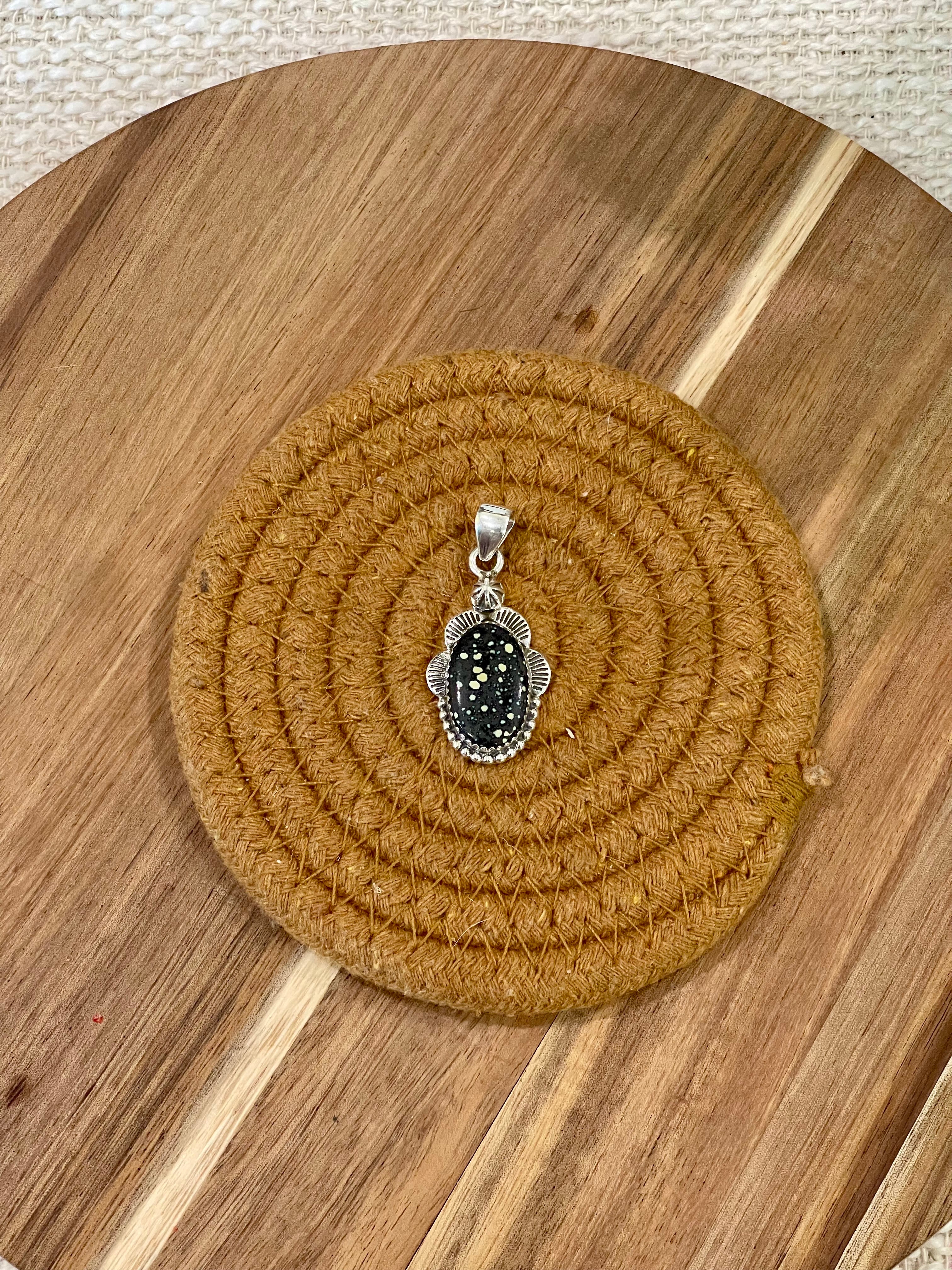 Handcrafted Sterling Silver & Variscite Pendant